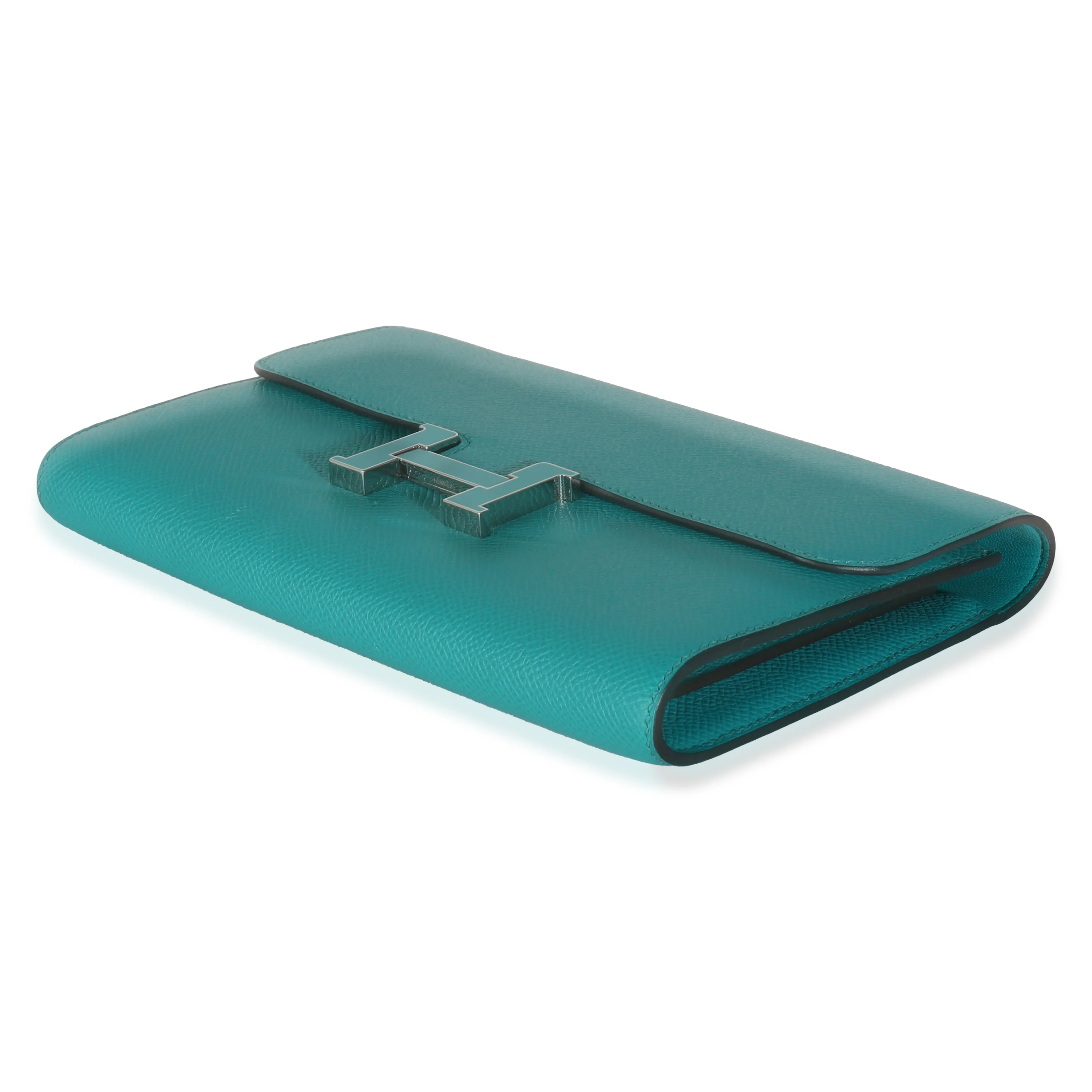 Bleu Paon Epsom Constance Long Wallet - Image 7
