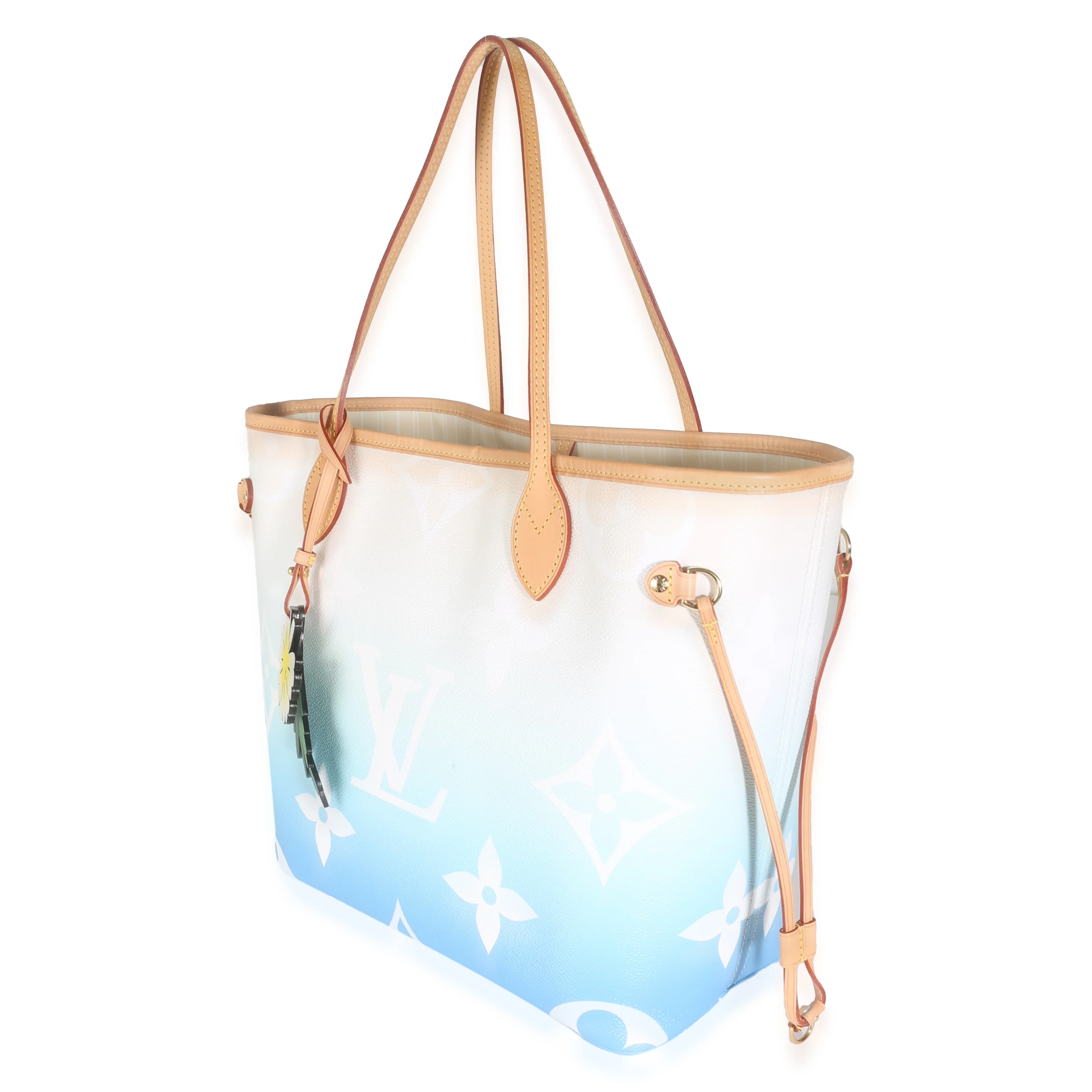 Blue Giant Monogram Canvas By The Pool Neverfull MM - Image 2