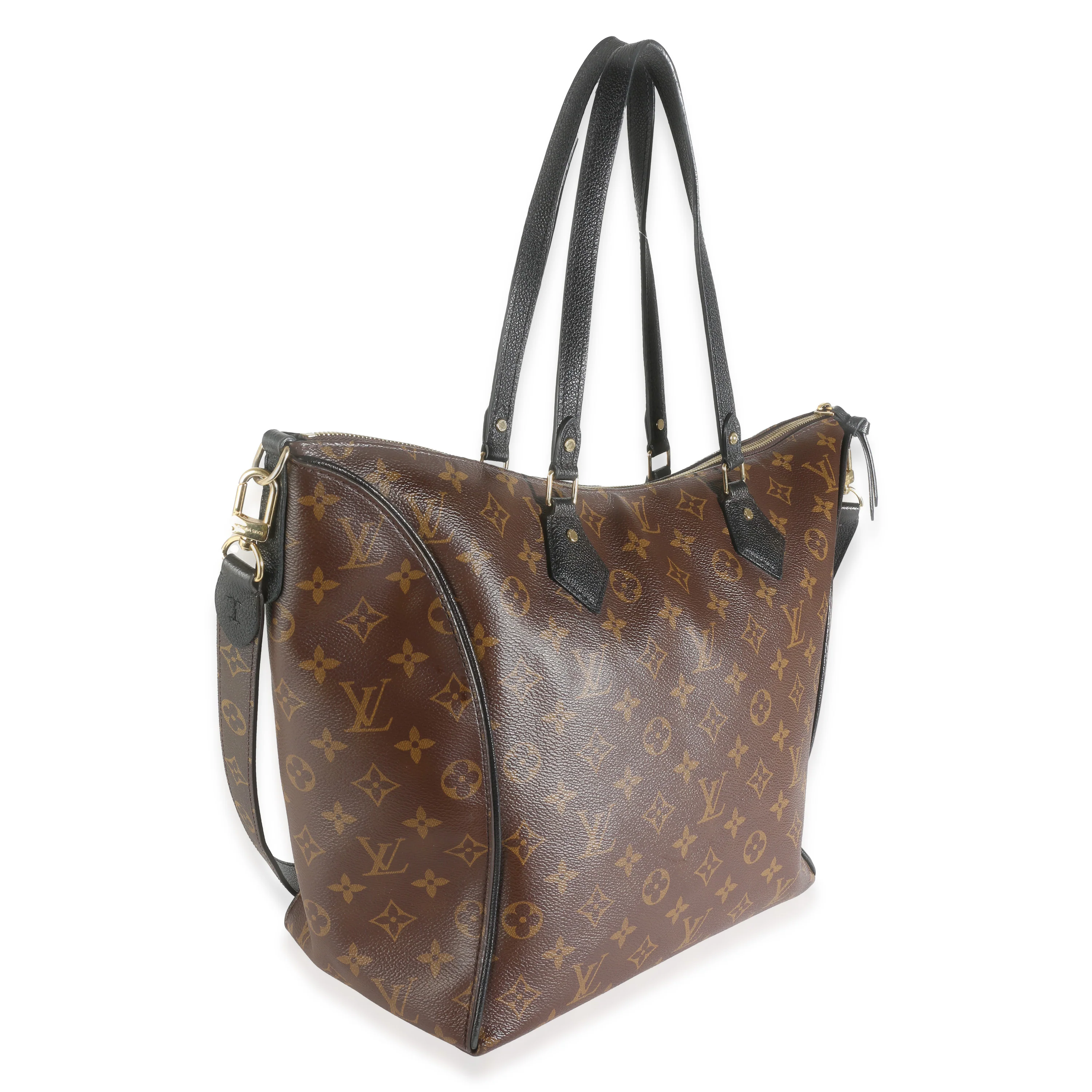 Black Monogram Canvas Tournelle - Image 4