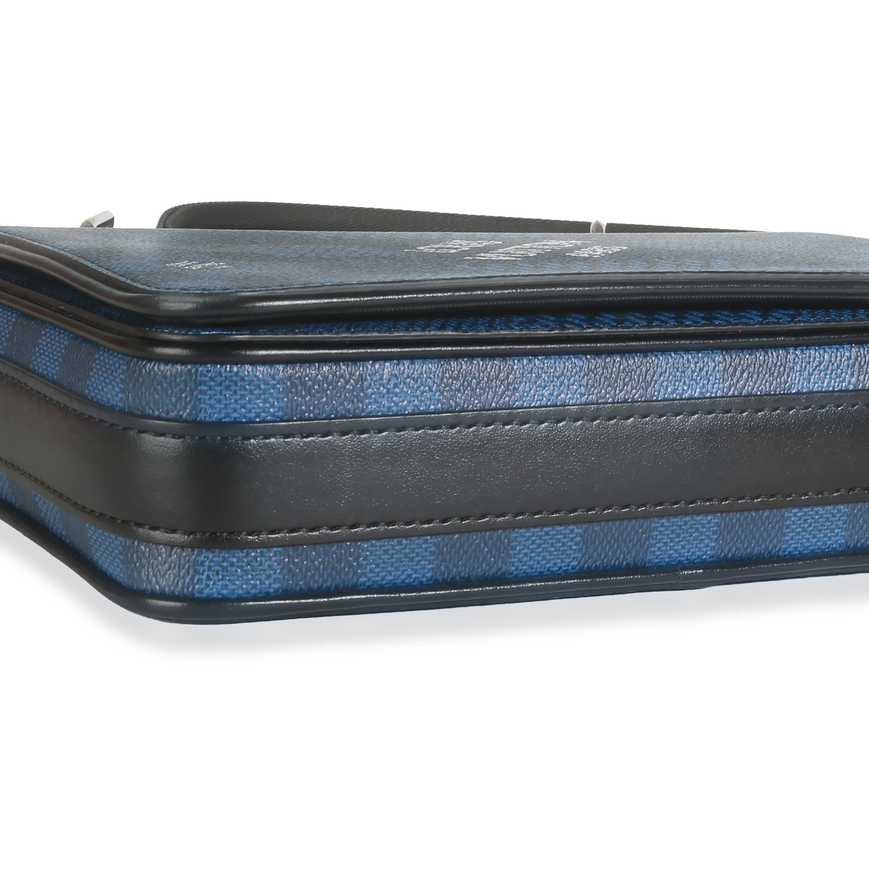 Navy Damier Graphite Canvas 3D Studio Messenger - Image 6