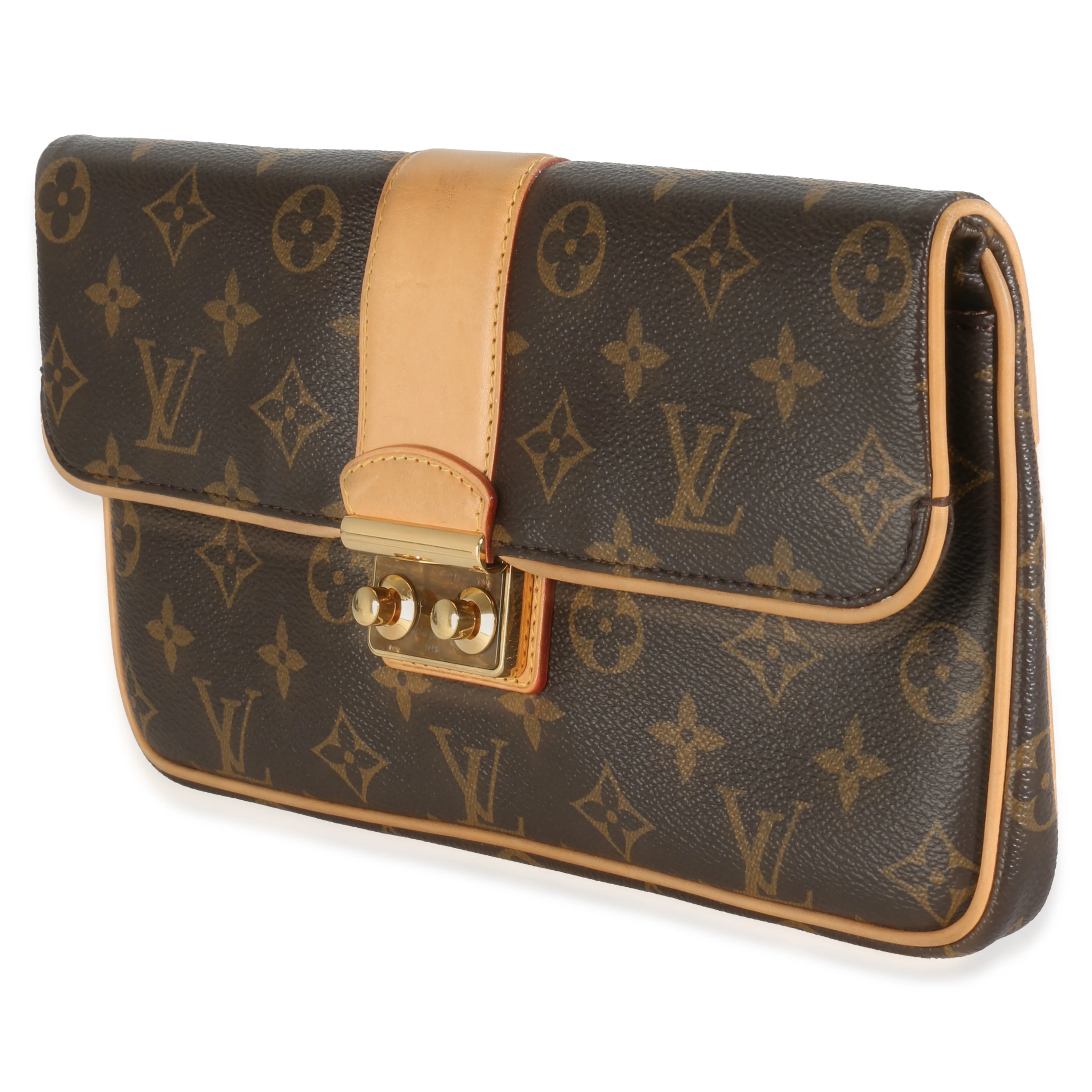 x Sofia Coppola Monogram Canvas Slim Clutch - Image 2