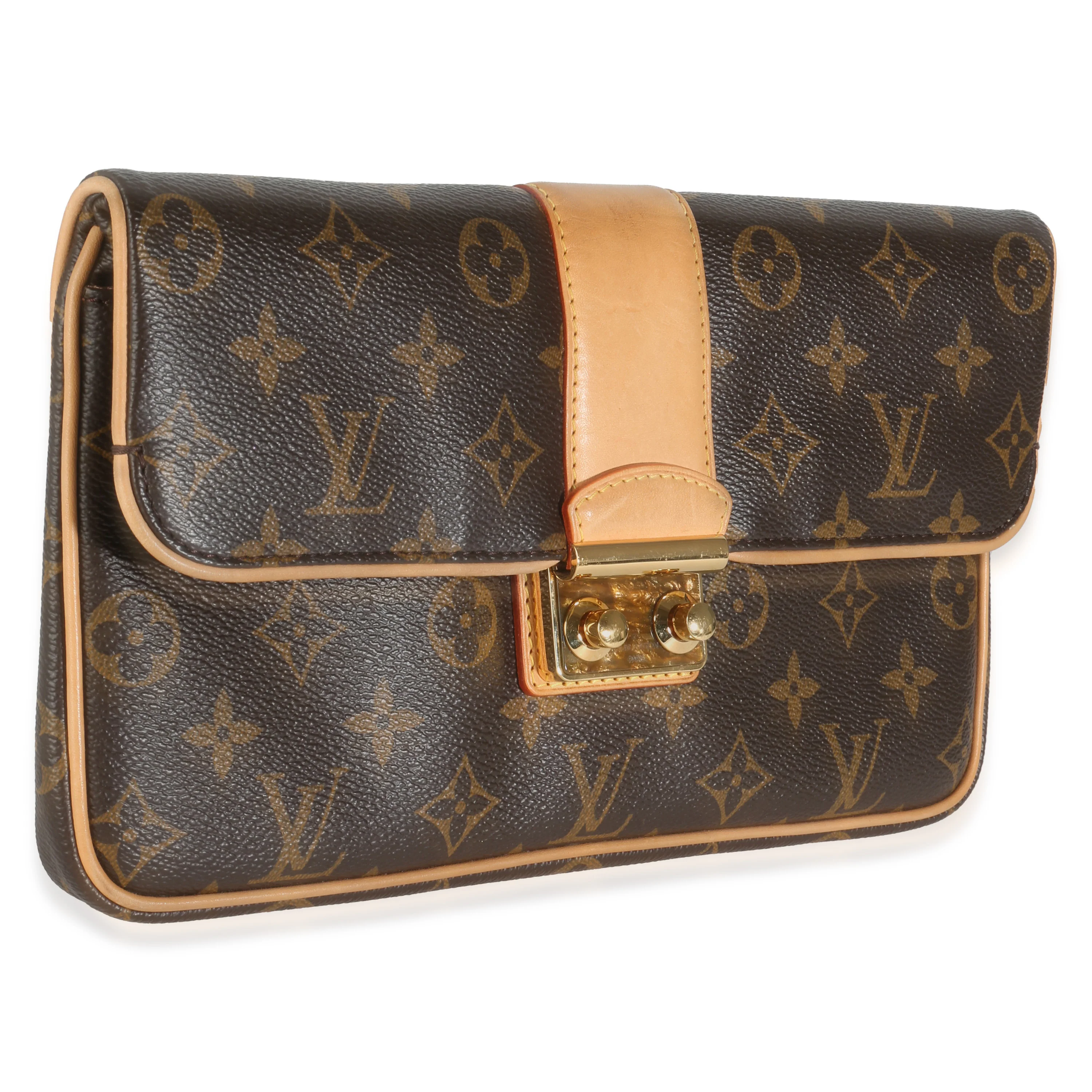 x Sofia Coppola Monogram Canvas Slim Clutch - Image 3