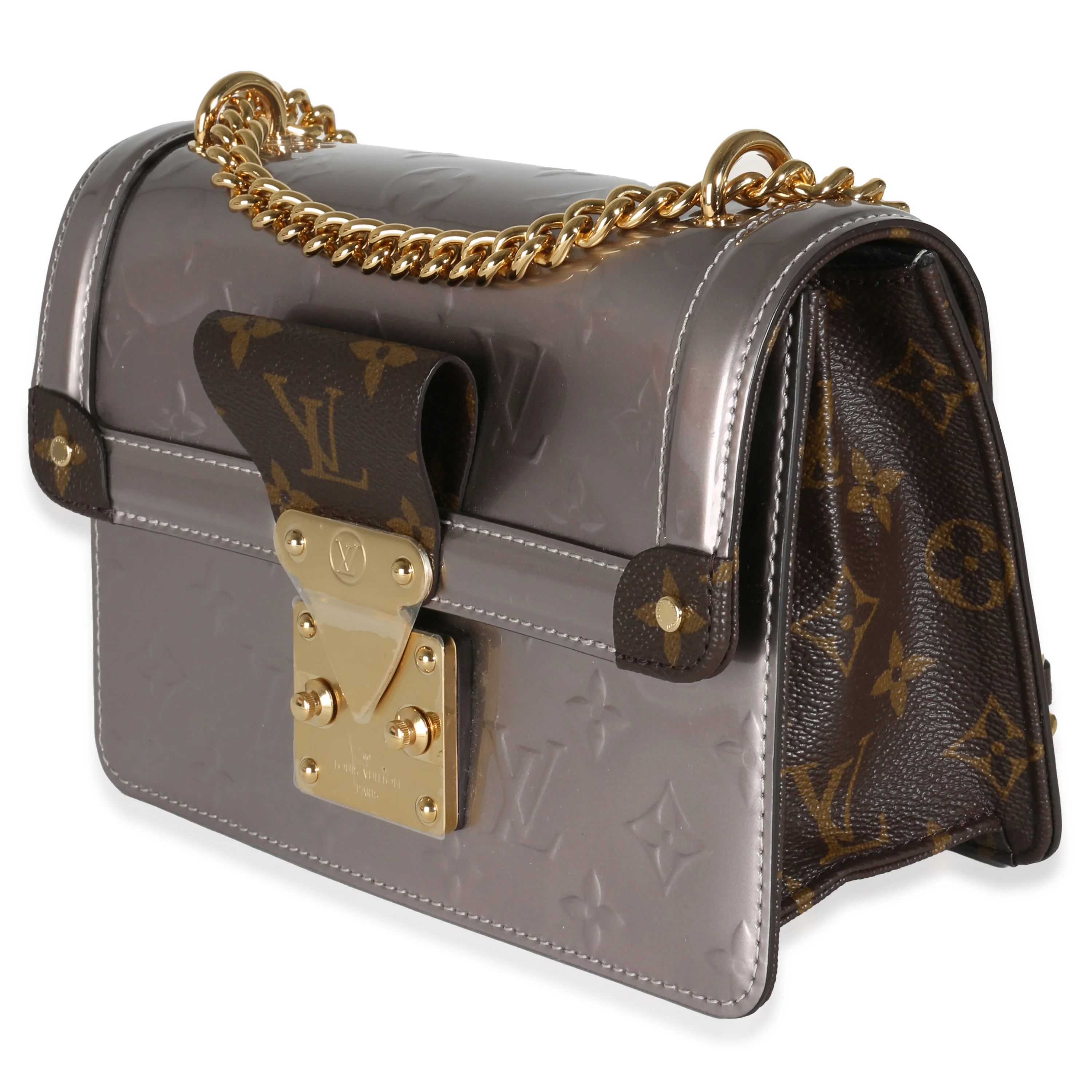 Metallic Grey Vernis Monogram Canvas Wynwood - Image 2
