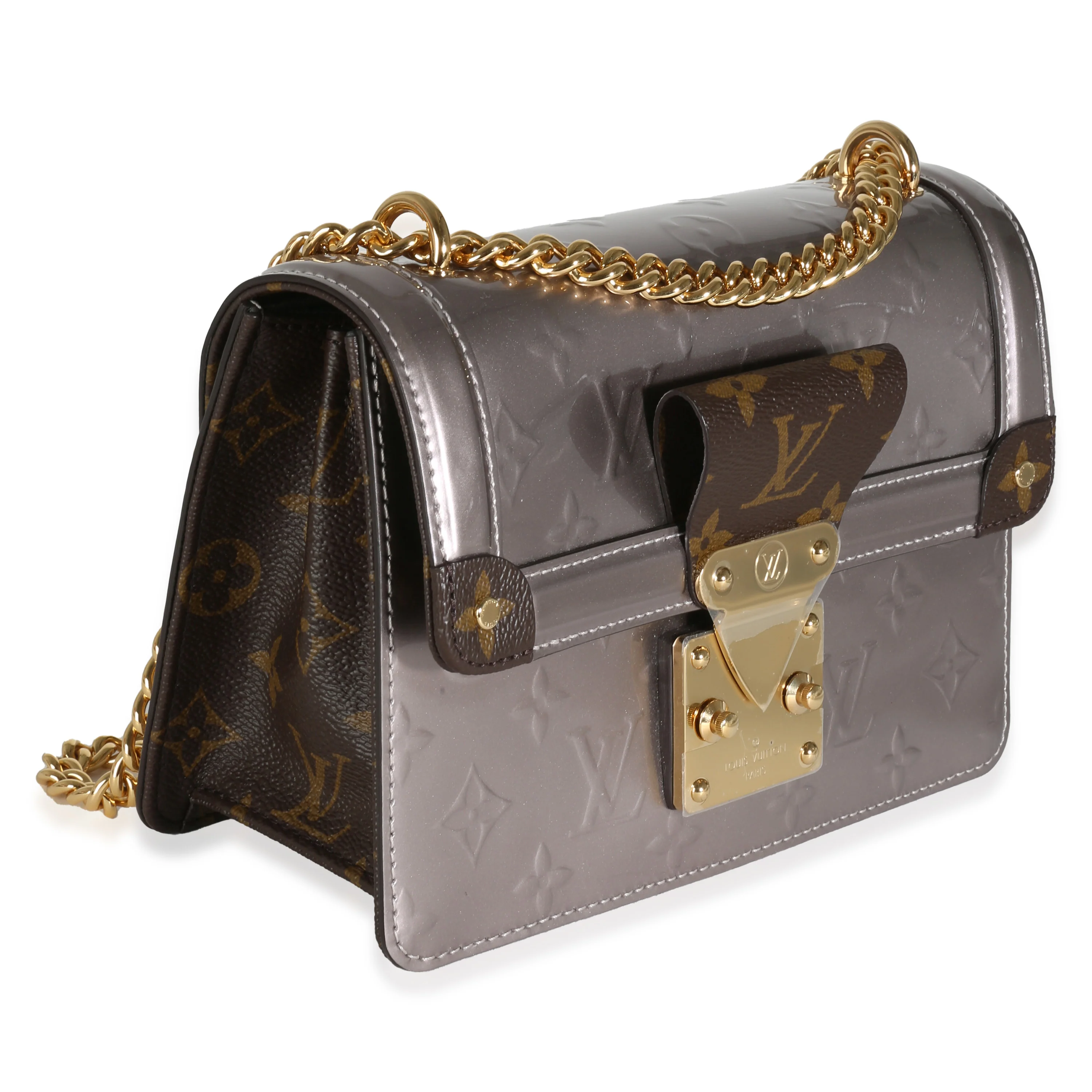 Metallic Grey Vernis Monogram Canvas Wynwood - Image 3