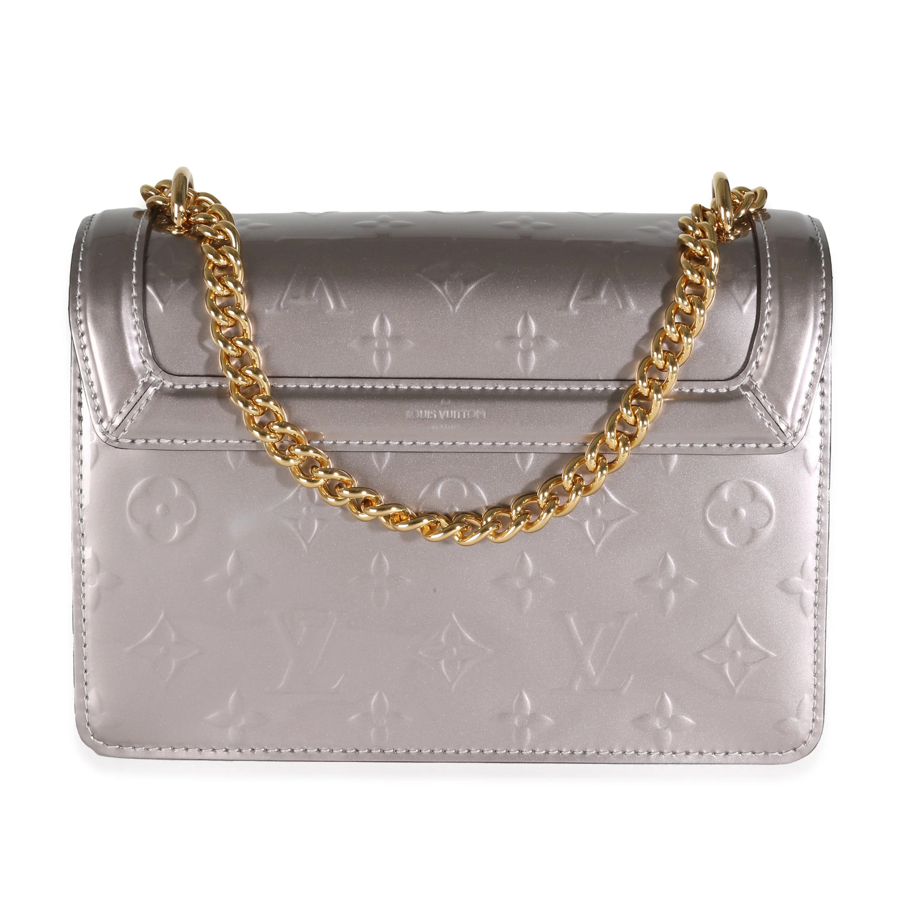 Metallic Grey Vernis Monogram Canvas Wynwood - Image 4