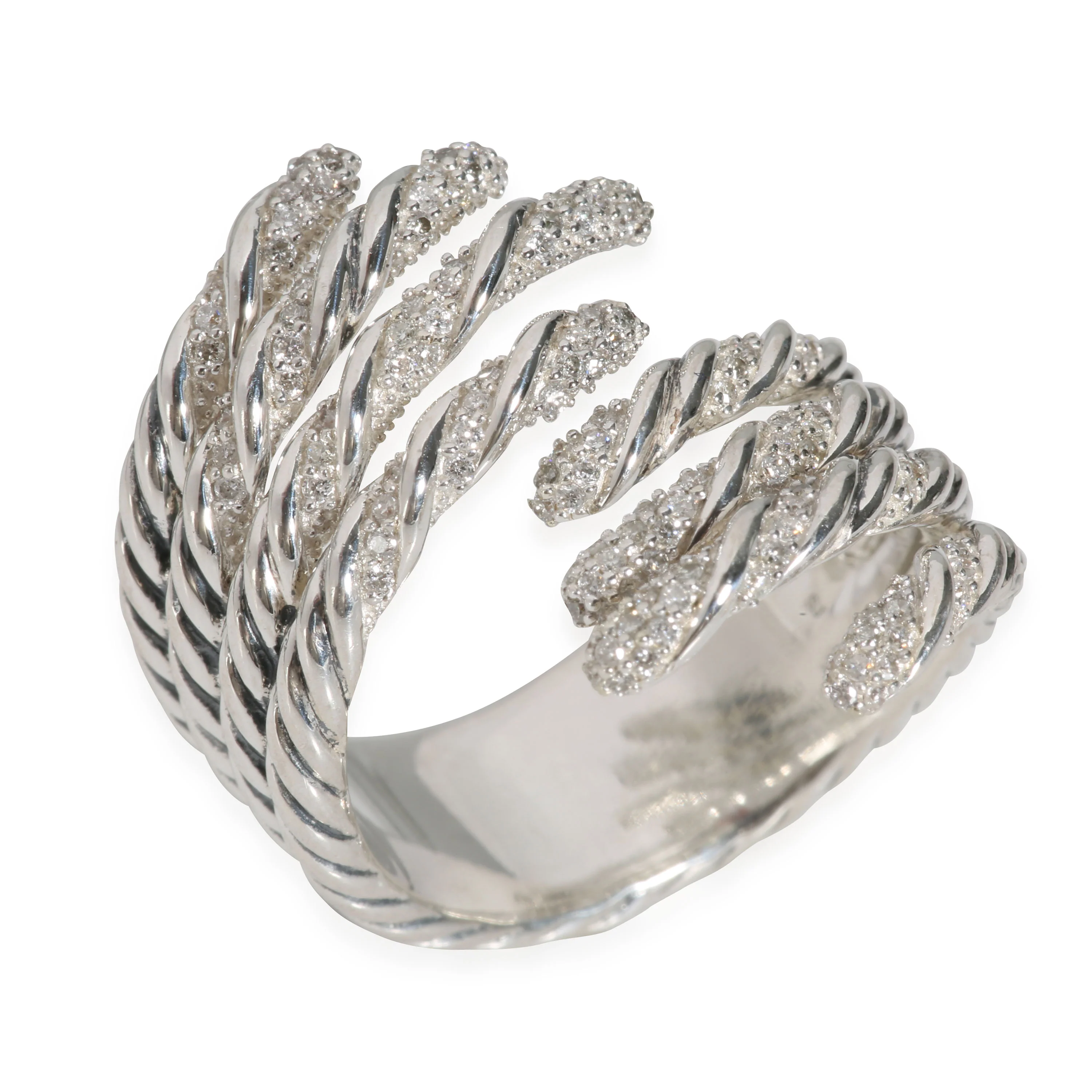 Willow Ring in  Sterling Silver 0.48 CTW - Image 5
