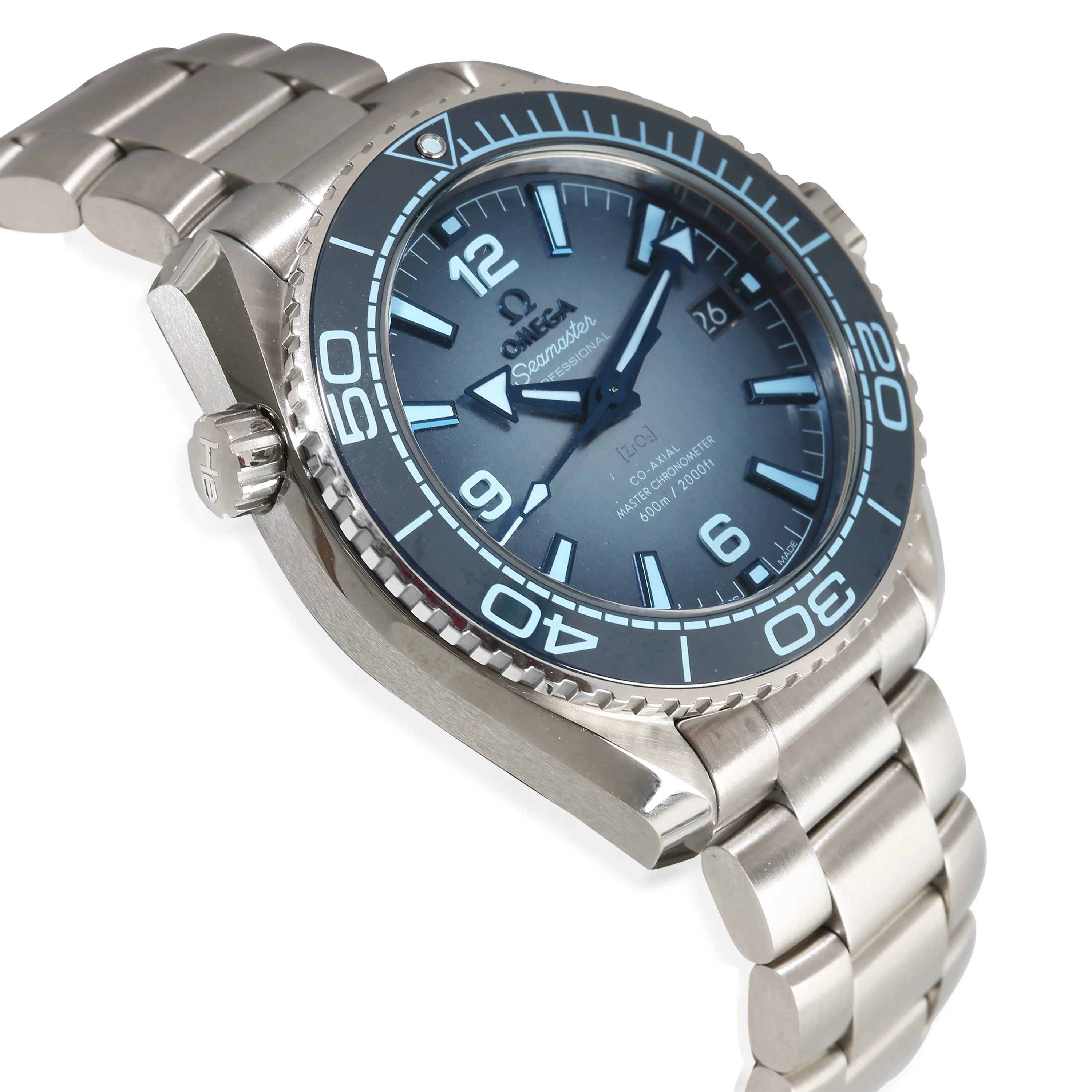 Seamaster Planet Ocean 600M 215.30.40.20.03.002 Mens Watch in  Stainless - Image 2