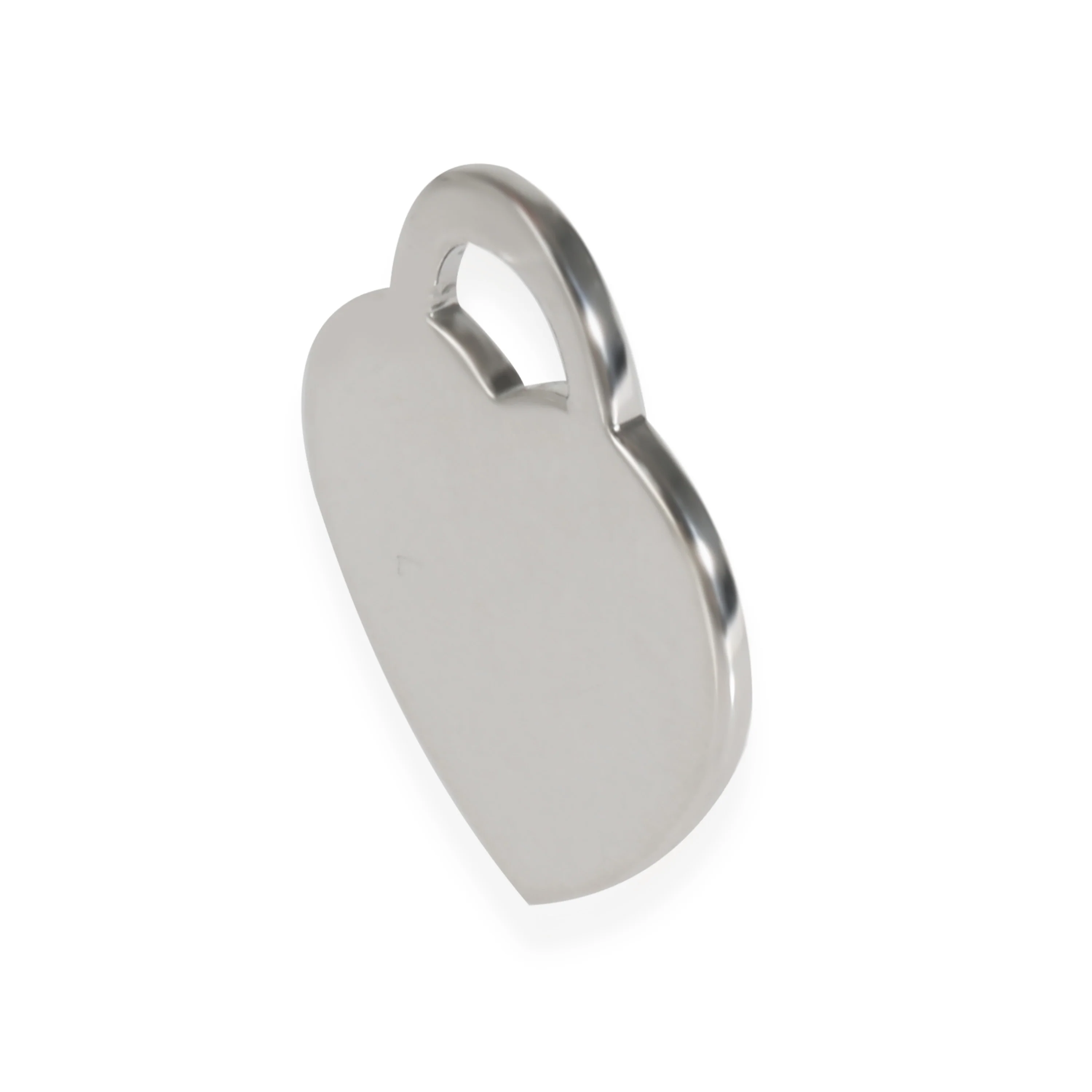 Small Heart Charm in Sterling Silver - Image 2