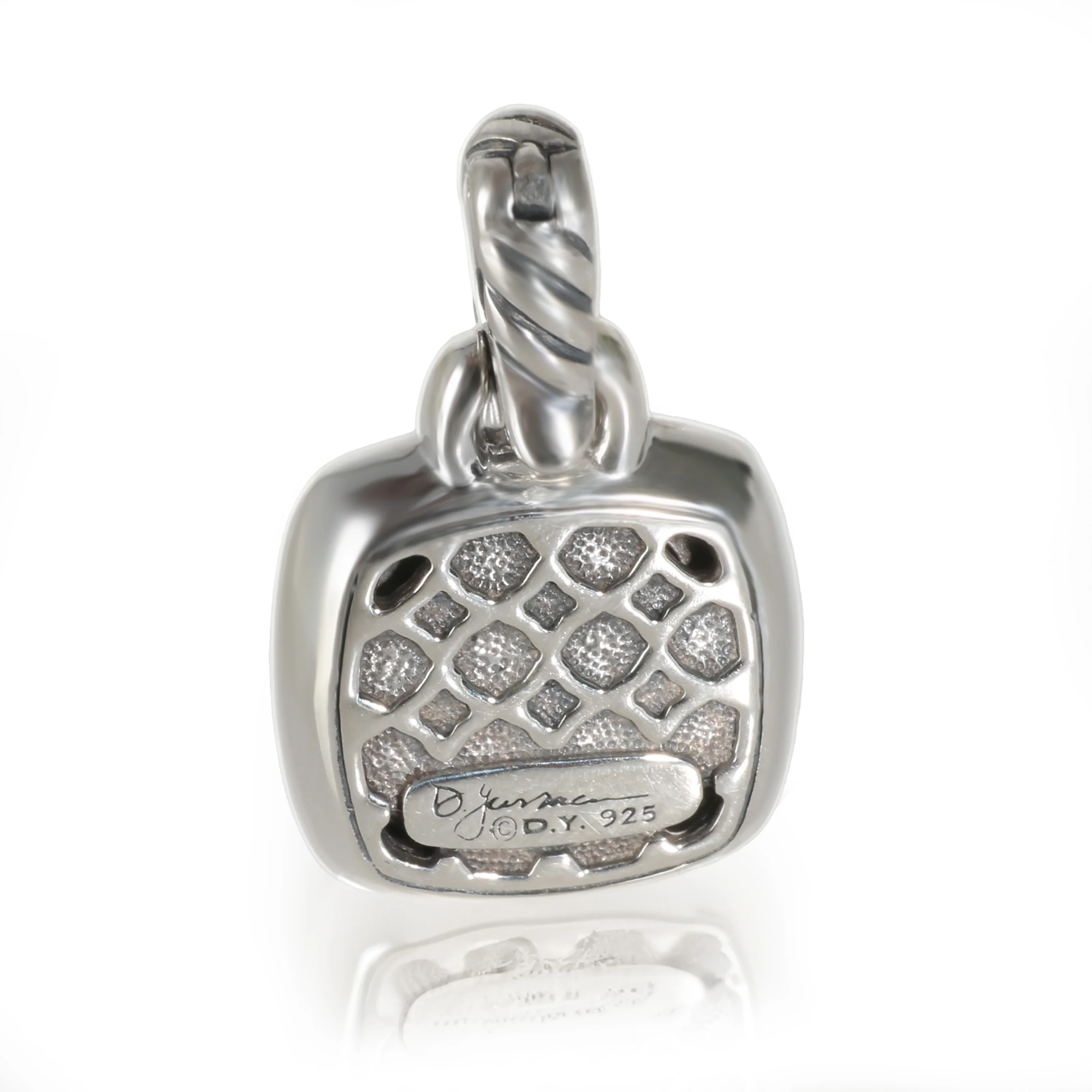 Albion Onyx Pendant in  Sterling Silver 0.22 CTW - Image 3