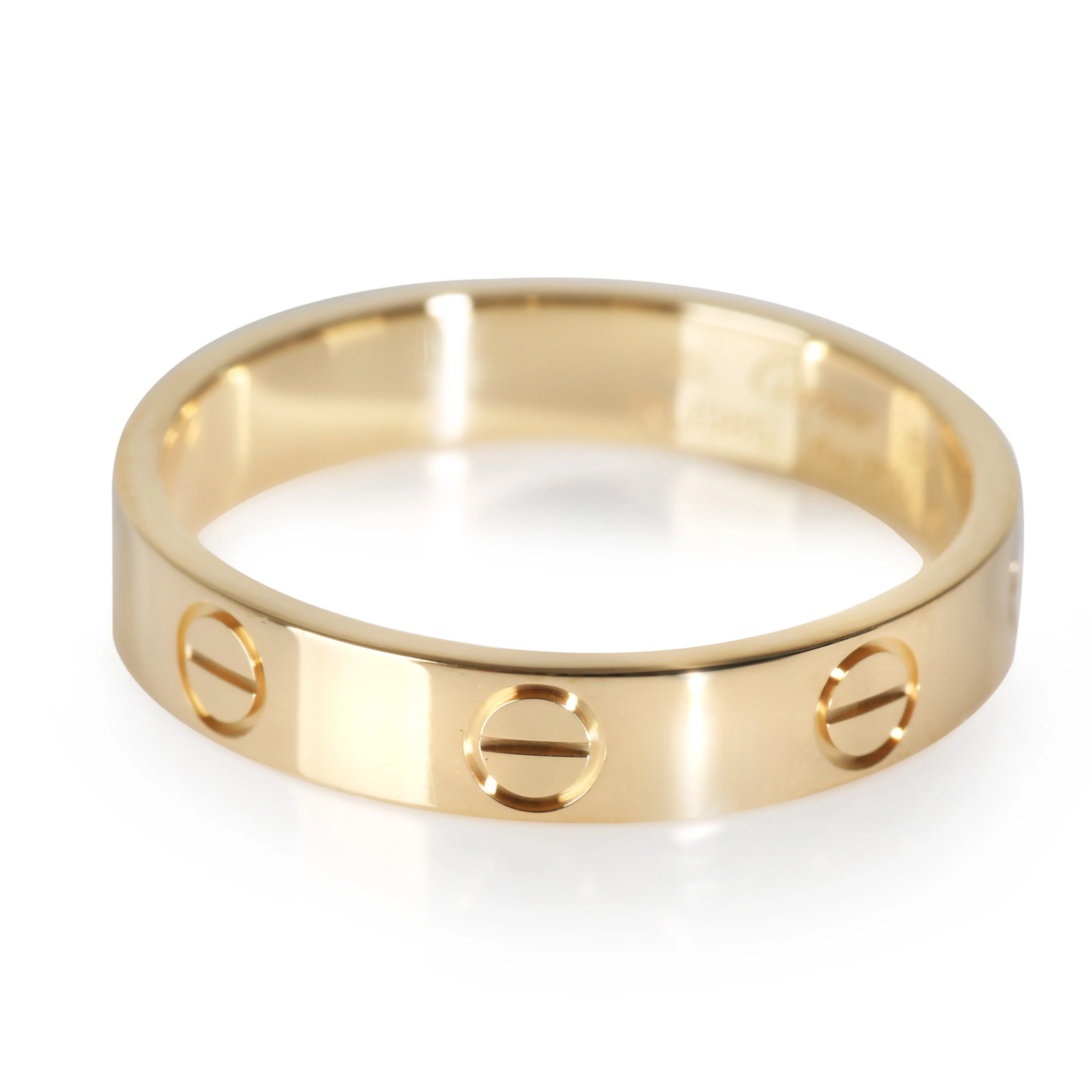Love Wedding Band (Yellow Gold)