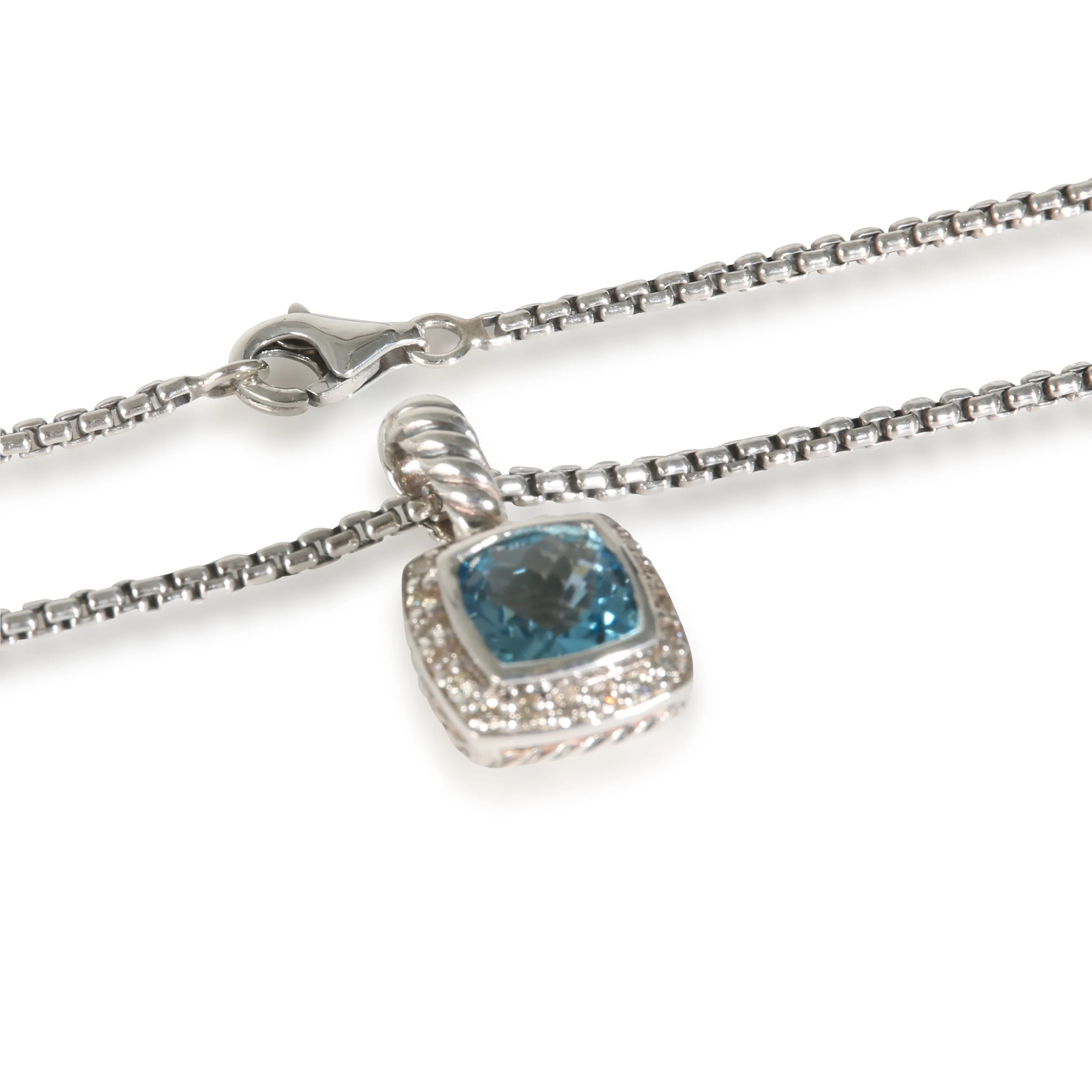 Albion Topaz Pendant in  Sterling Silver - Image 3