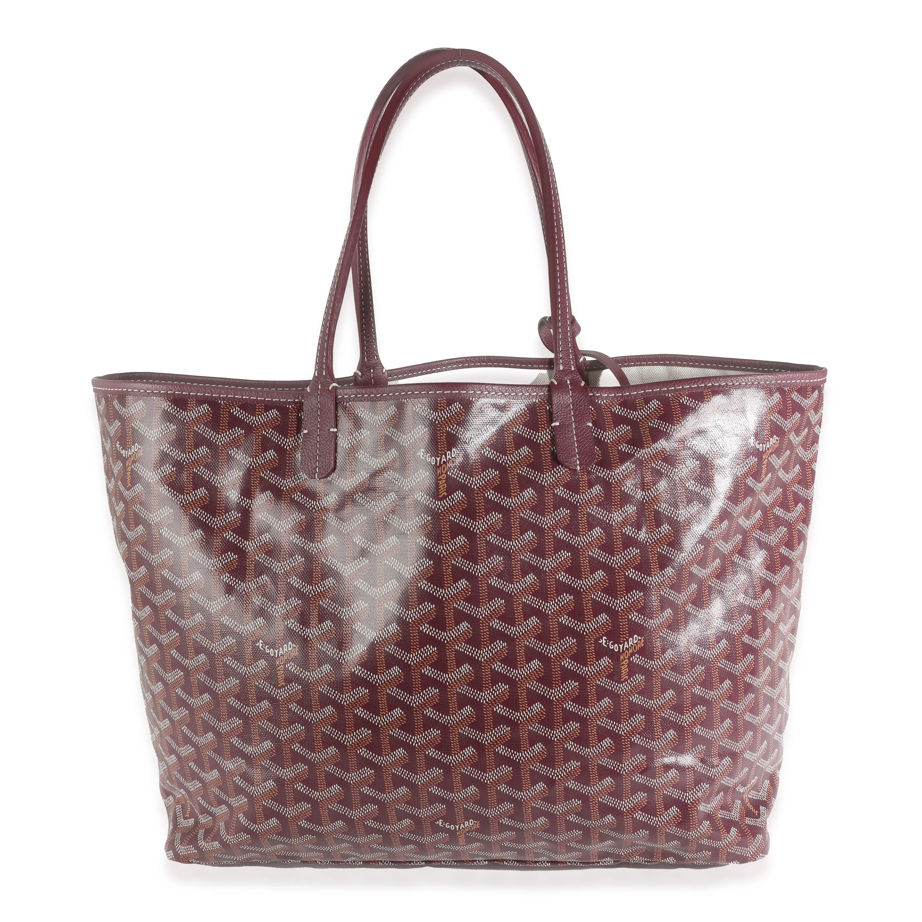 Burgundy Goyardine Canvas Saint Louis PM - Image 4