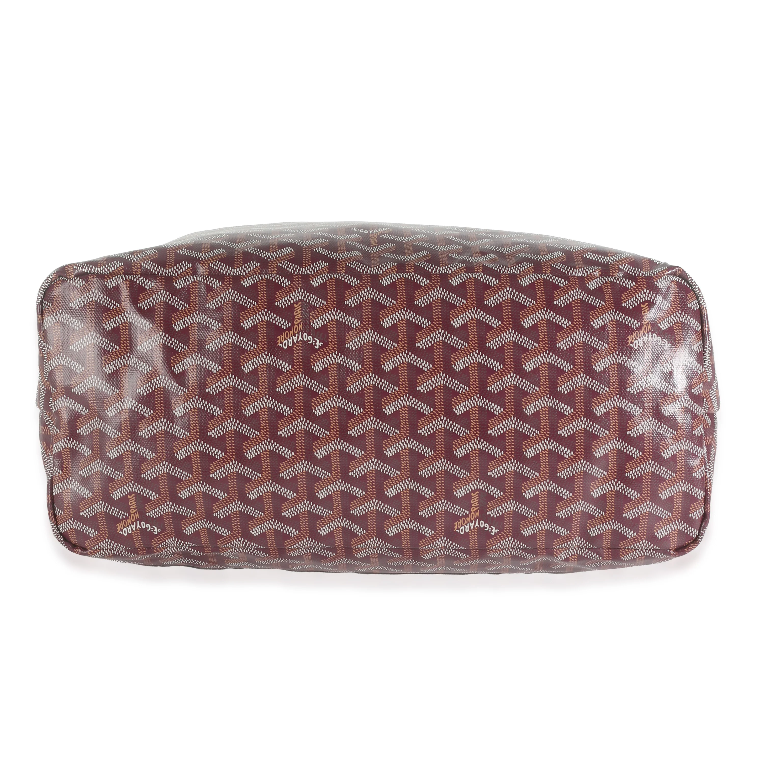 Burgundy Goyardine Canvas Saint Louis PM - Image 5