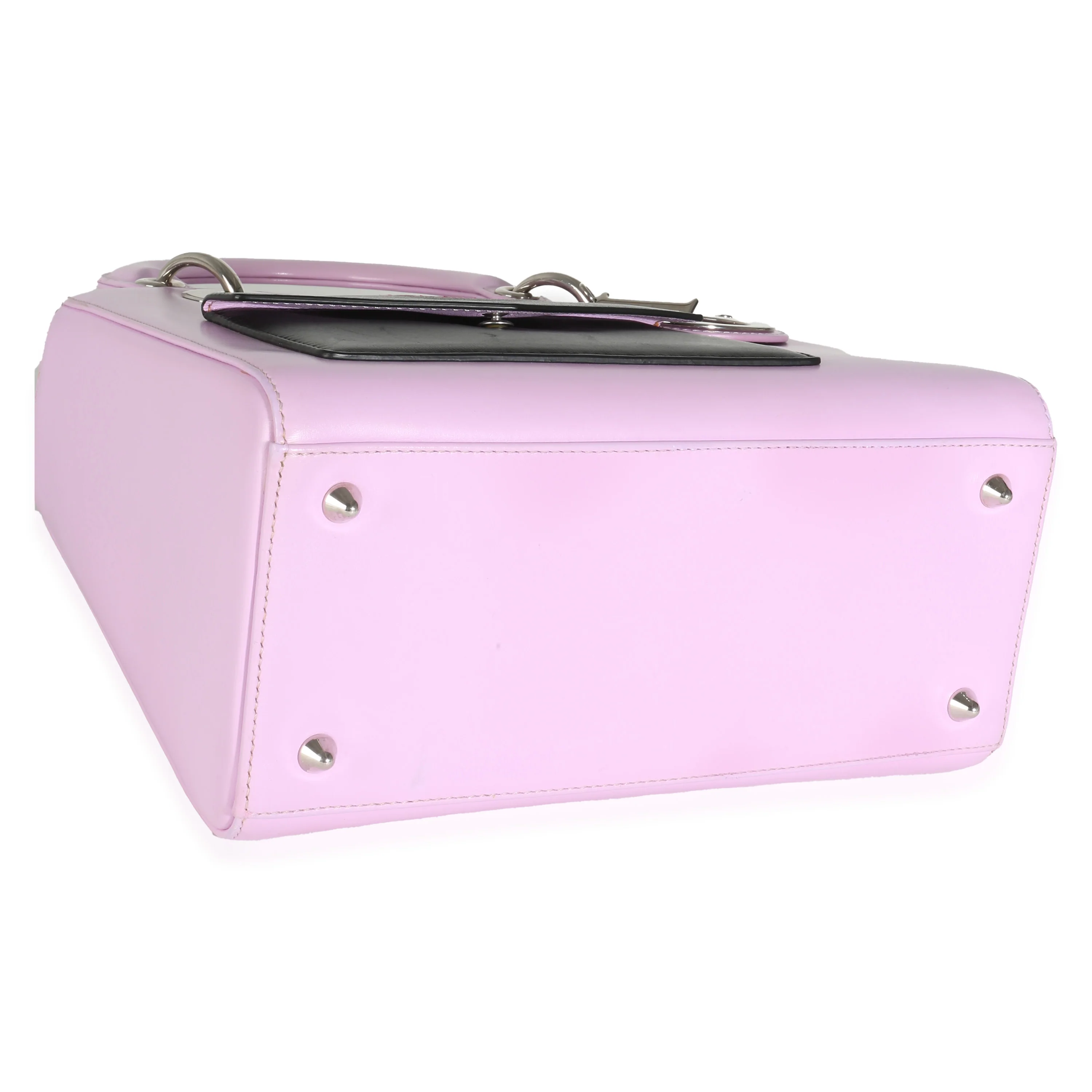 Pink Lambskin Pockets Medium Lady Dior - Image 6