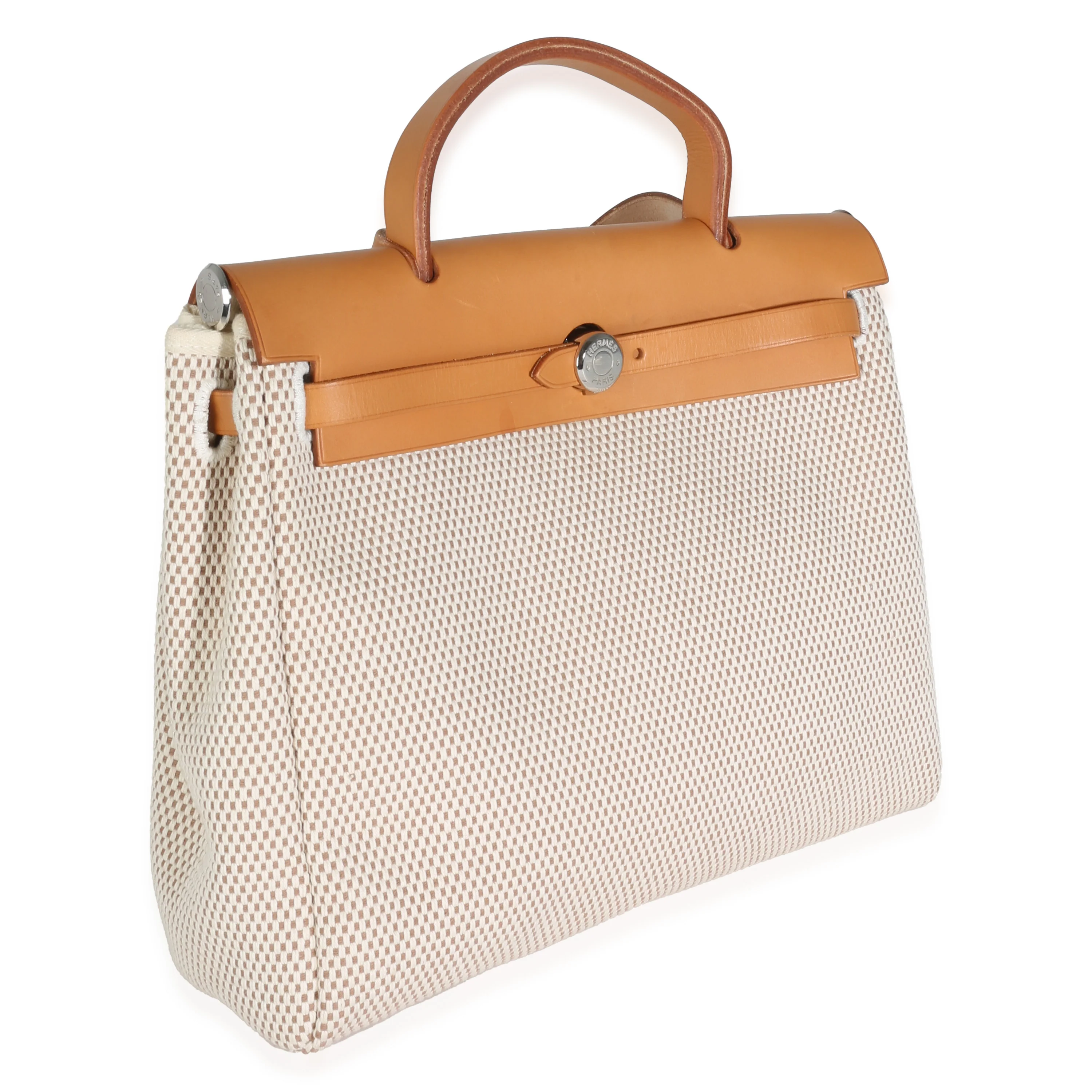 Naturel Sable Ecru Toile H Canvas Herbag 31 PM PHW - Image 3