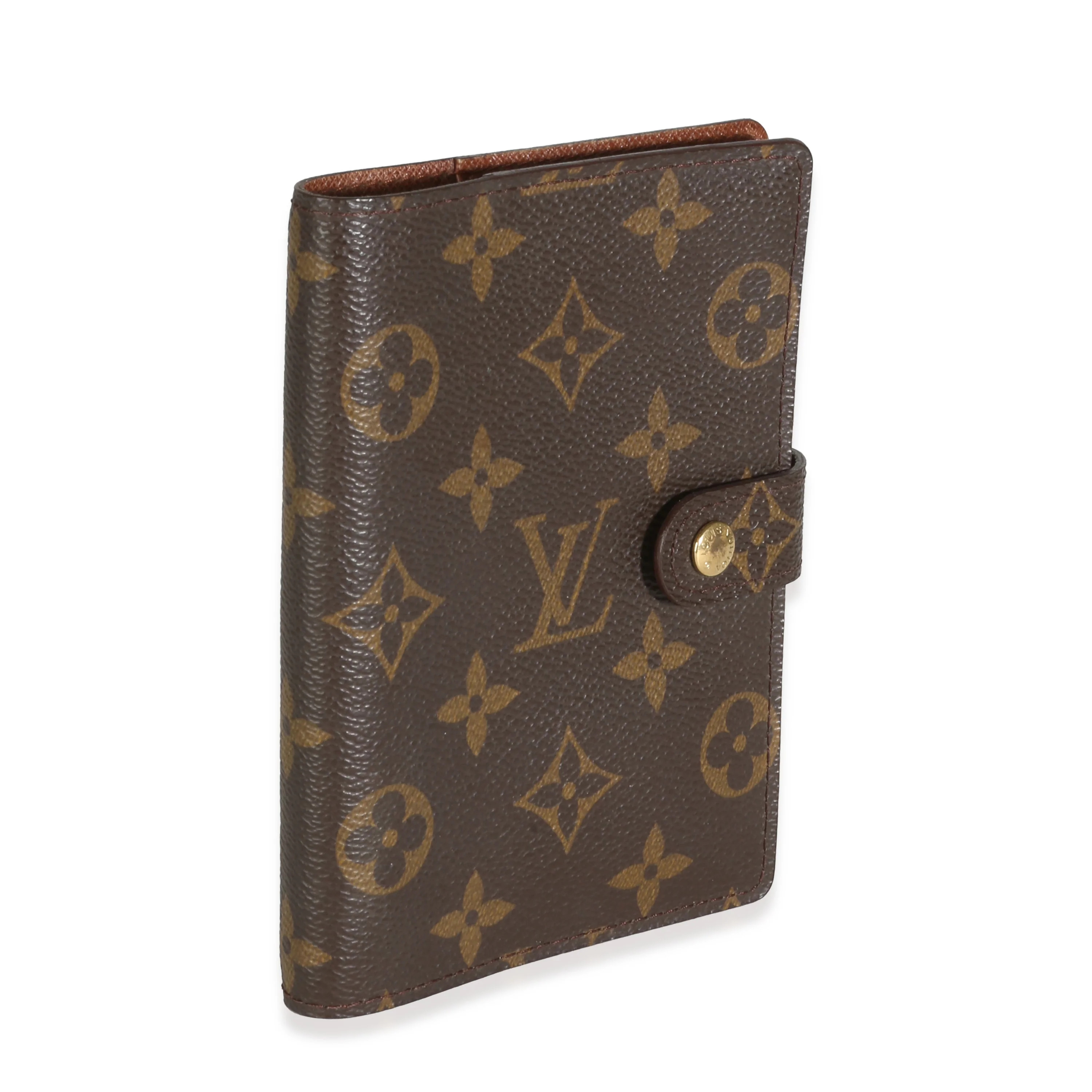 Monogram Canvas Small Ring Agenda Cover - Image 3