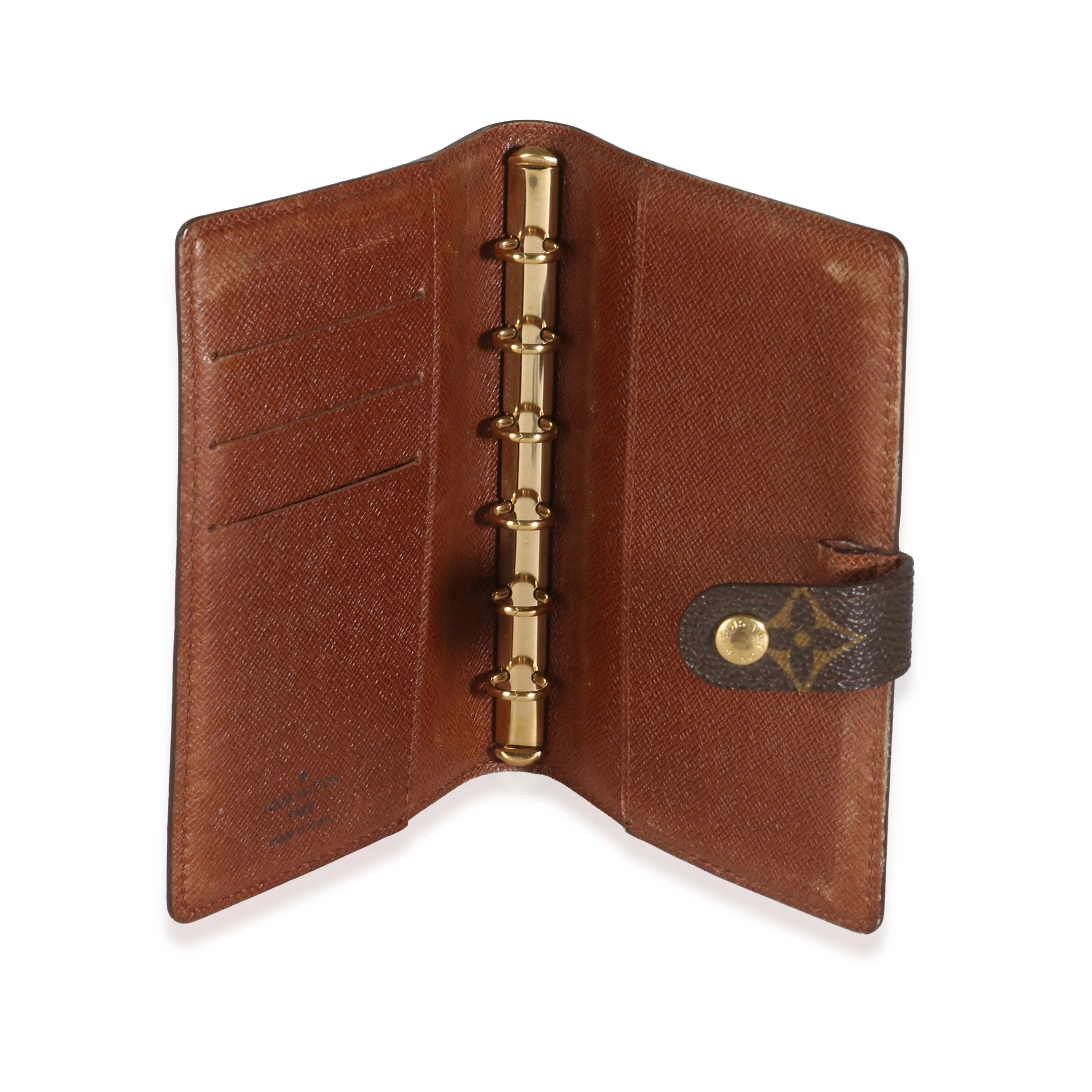 Monogram Canvas Small Ring Agenda Cover - Image 7