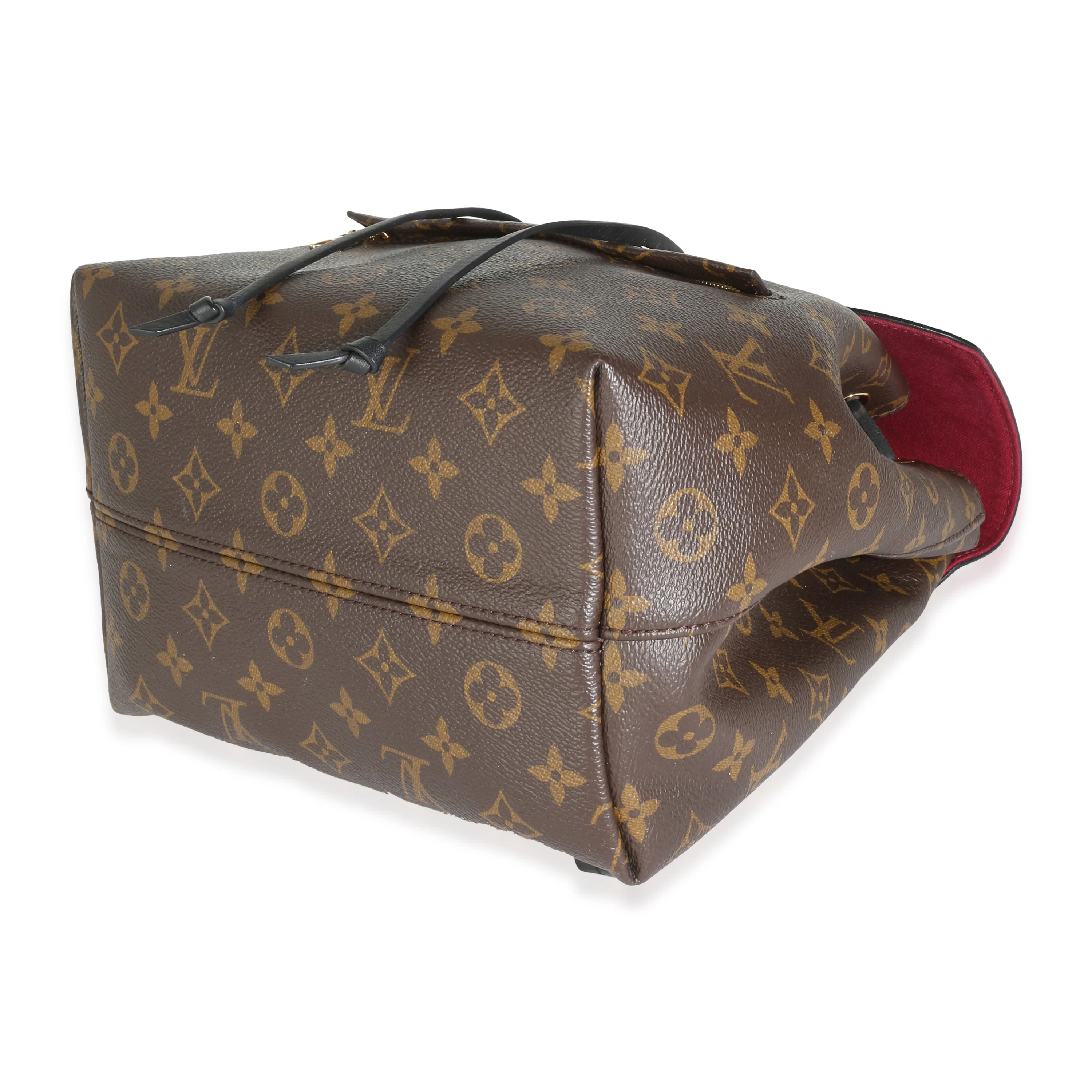 Black Monogram Canvas Montsouris Backpack NM - Image 6