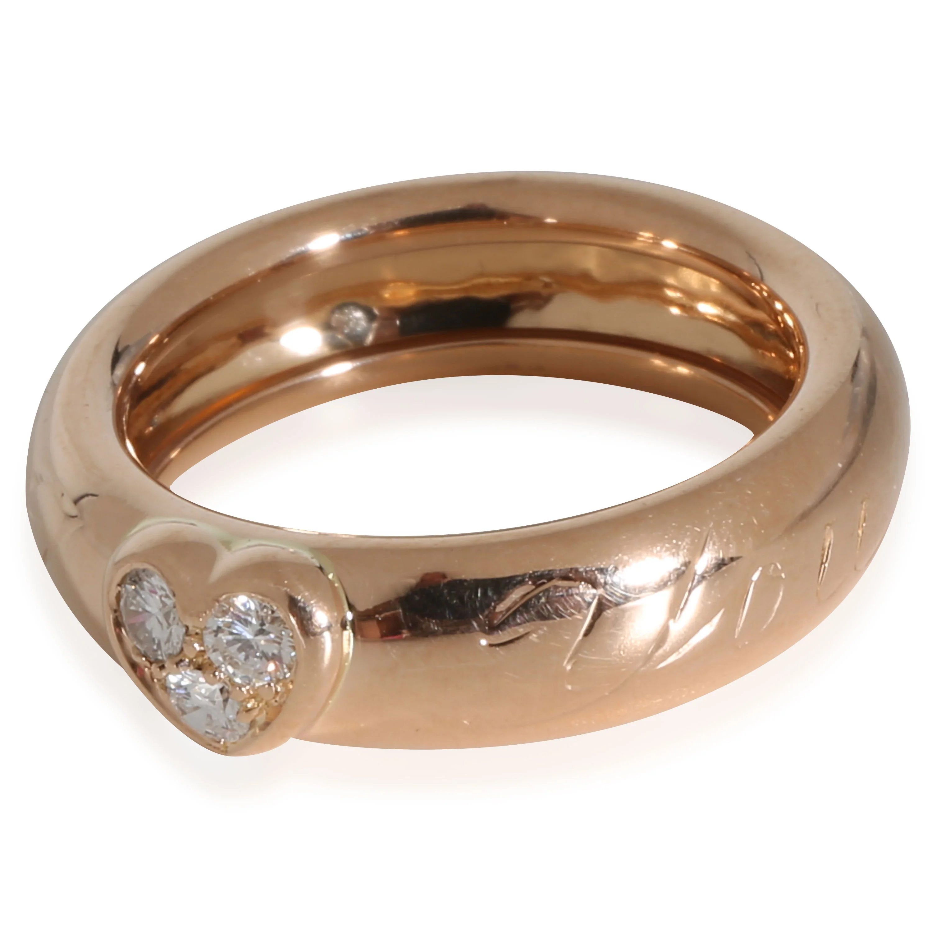 Ring in 18k Rose Gold 0.15 CTW - Image 5