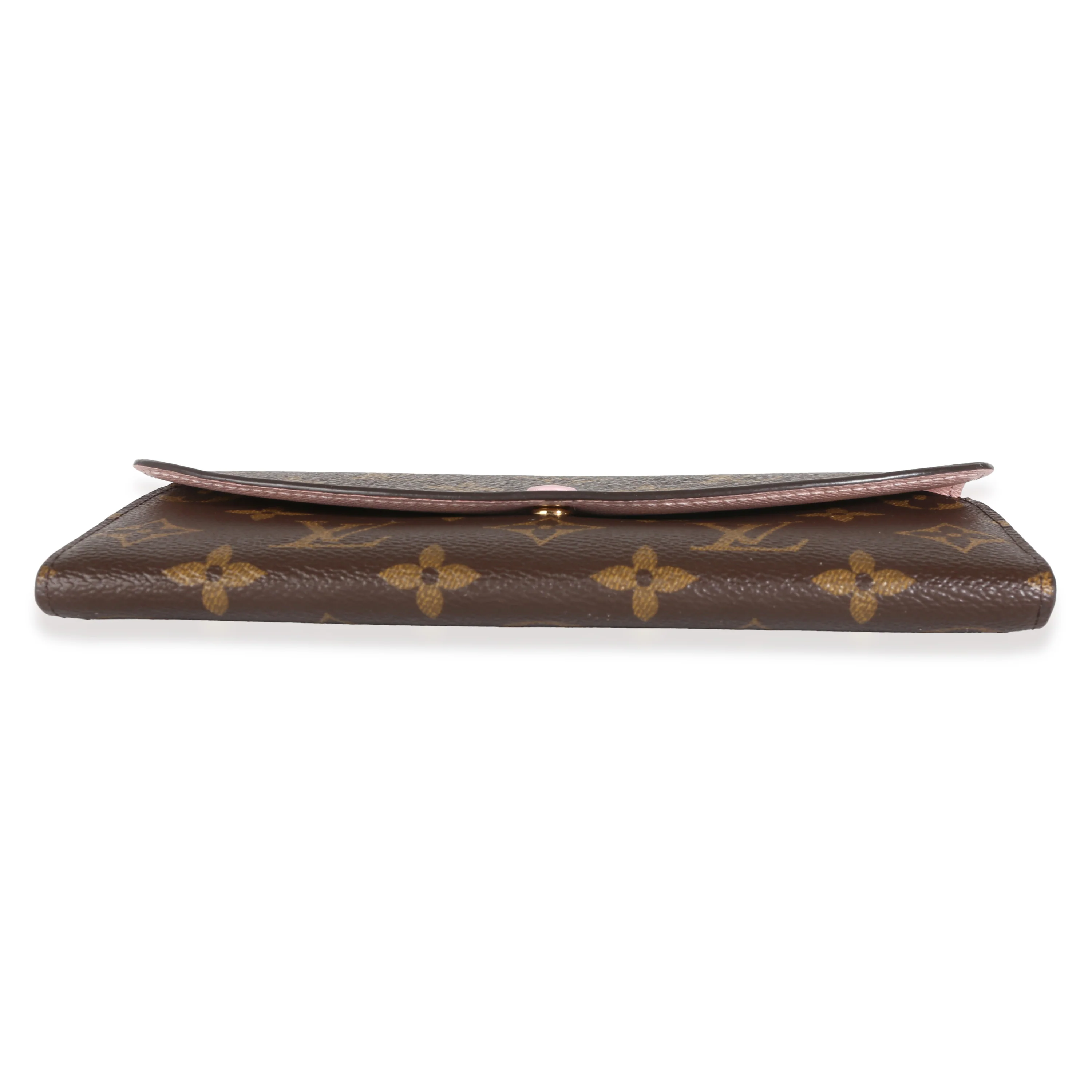 Rose Ballerine Monogram Canvas Emilie Wallet - Image 4
