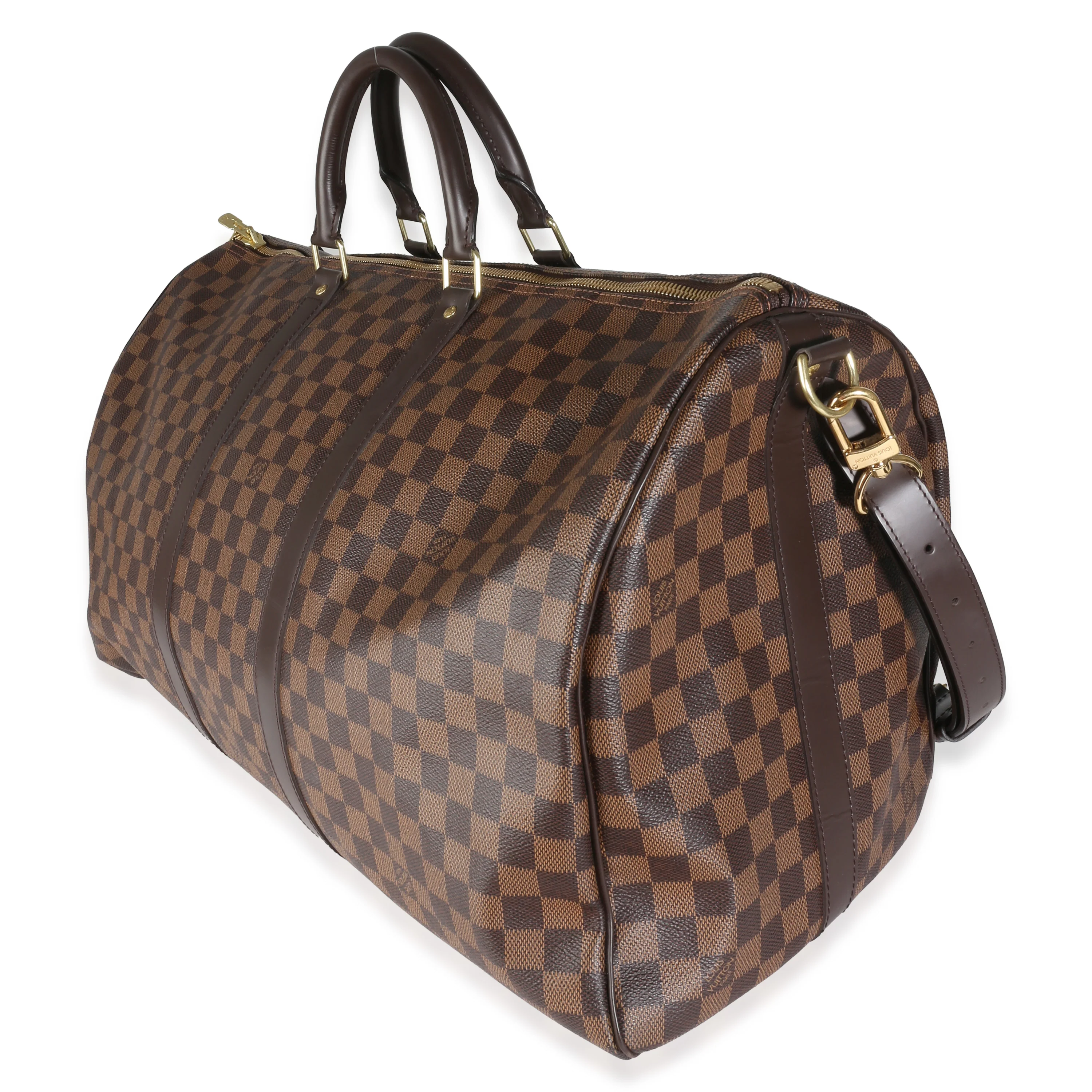 Damier Ebene Canvas Keepall Bandouliere 55 - Image 2
