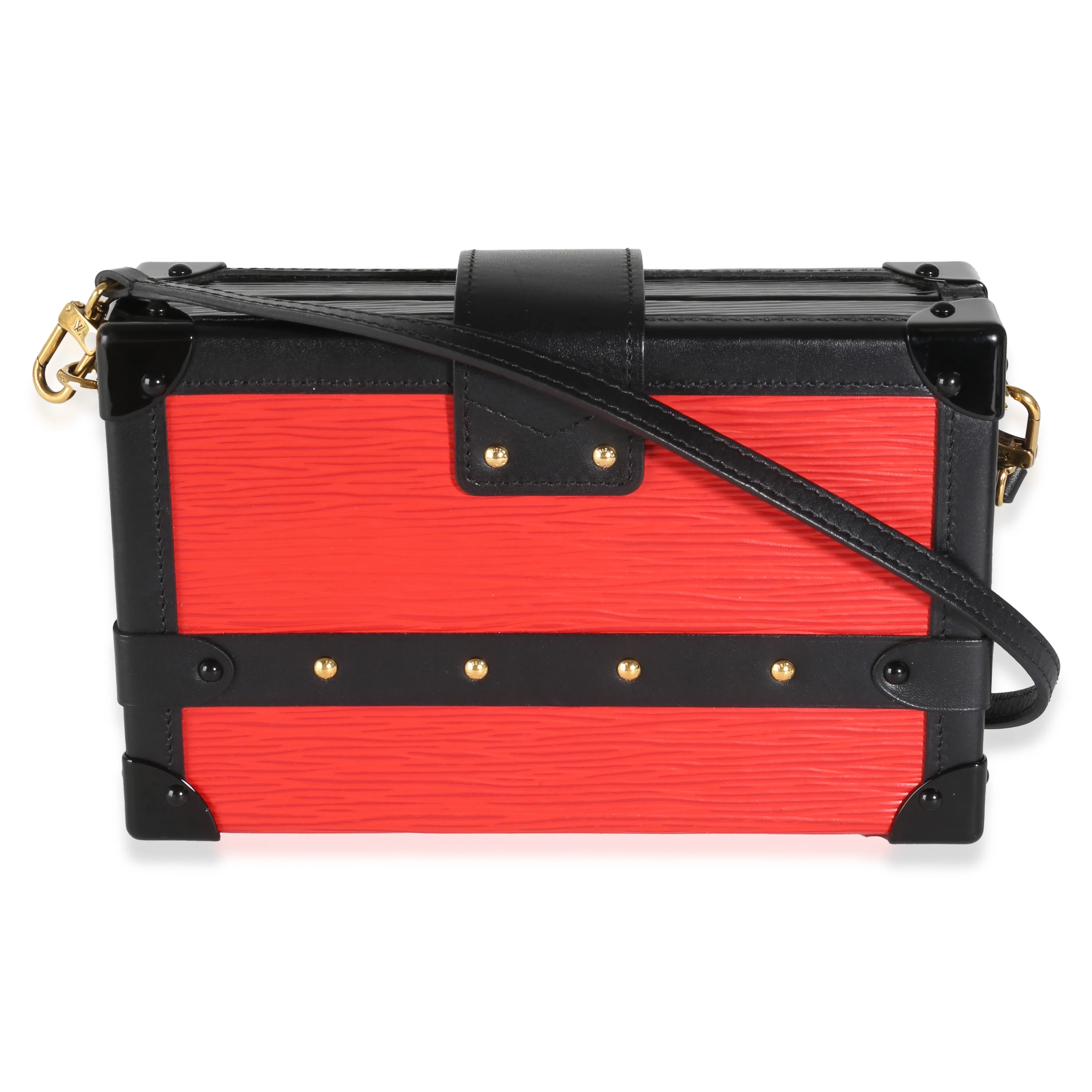 Red Black Epi Petite Malle - Image 3