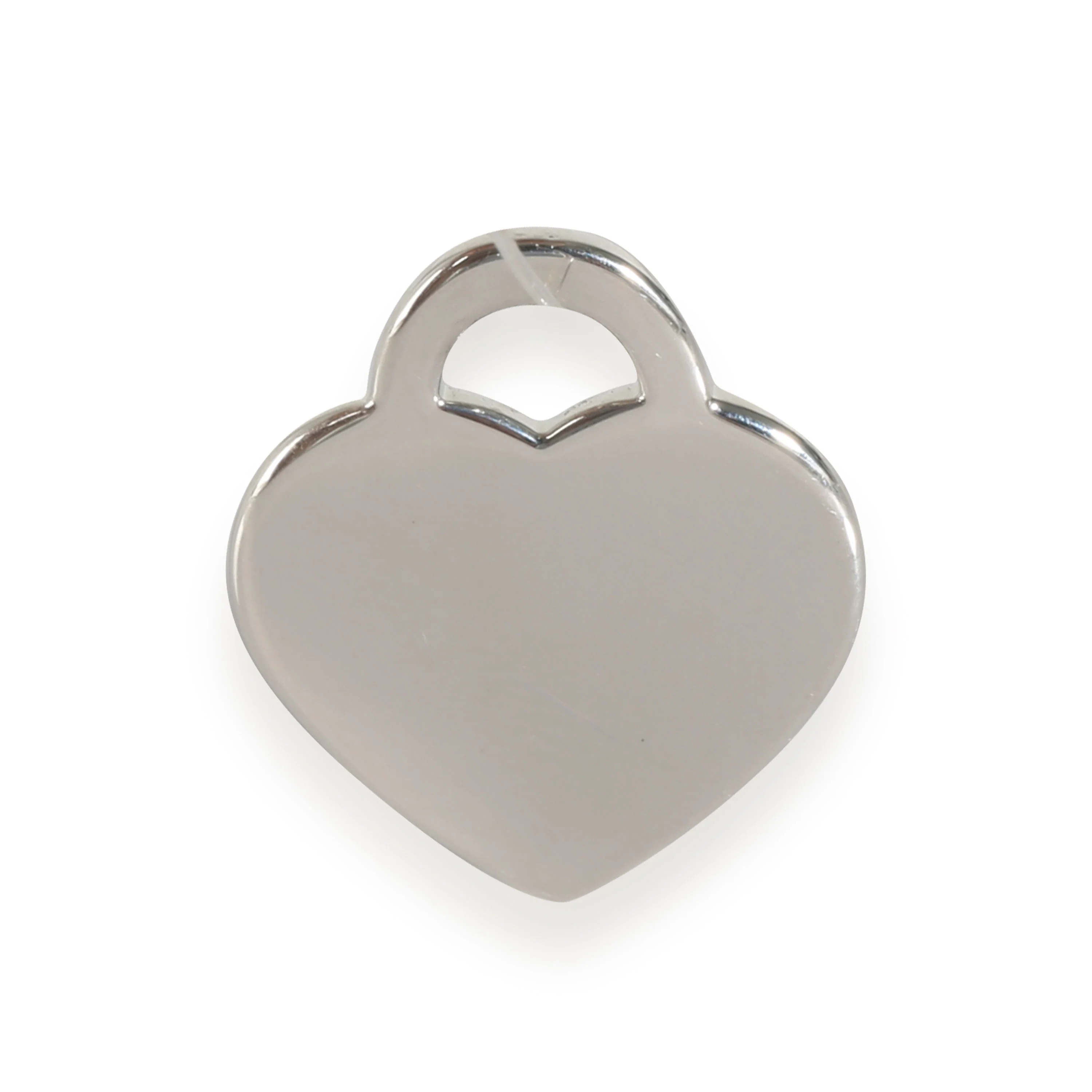 Heart Charm in Sterling Silver - Image 3