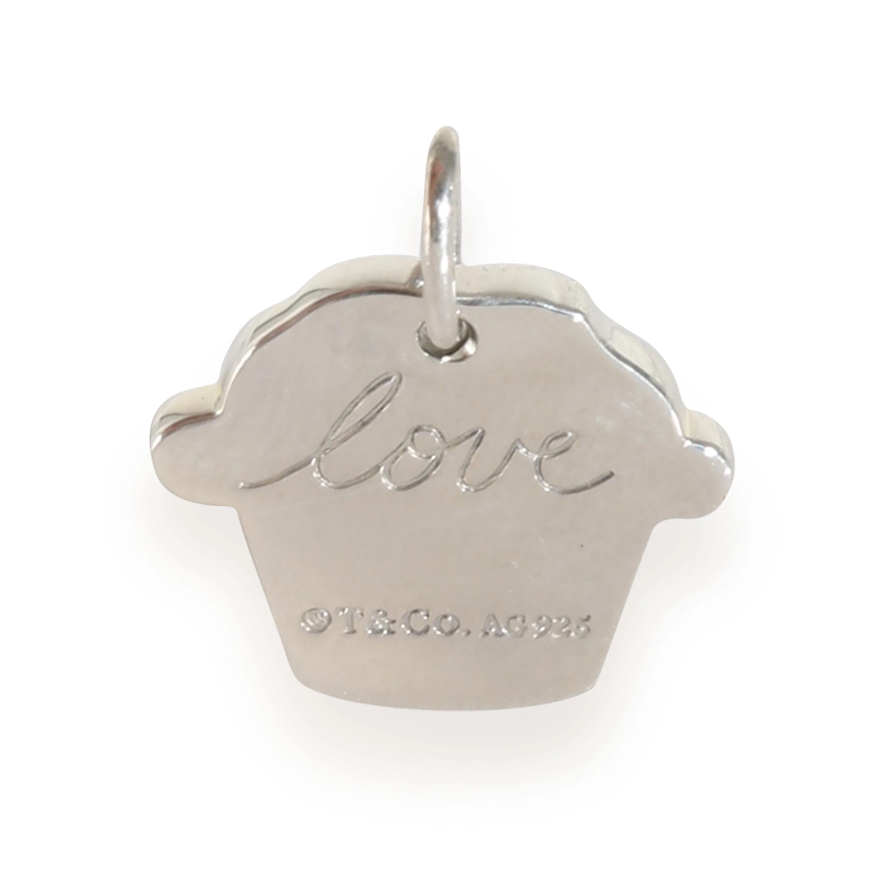 Cupcake Charm in Sterling Silver - Image 3