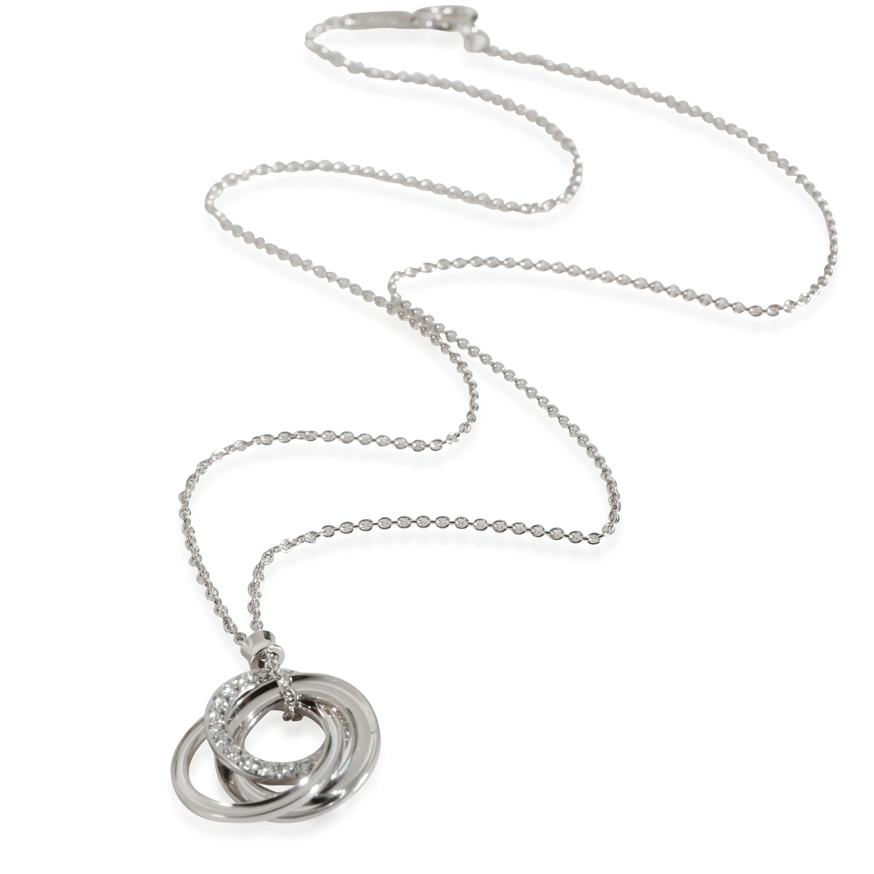 1837 Pendant in 18k White Gold 0.17 CTW - Image 2