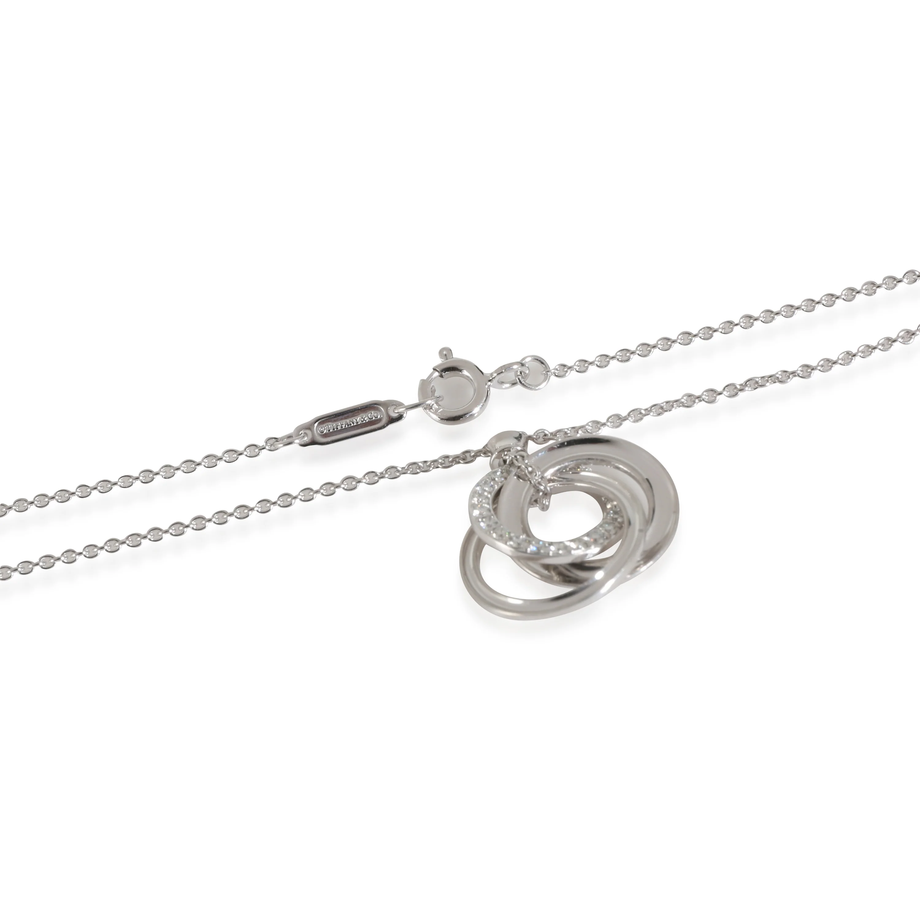 1837 Pendant in 18k White Gold 0.17 CTW - Image 3