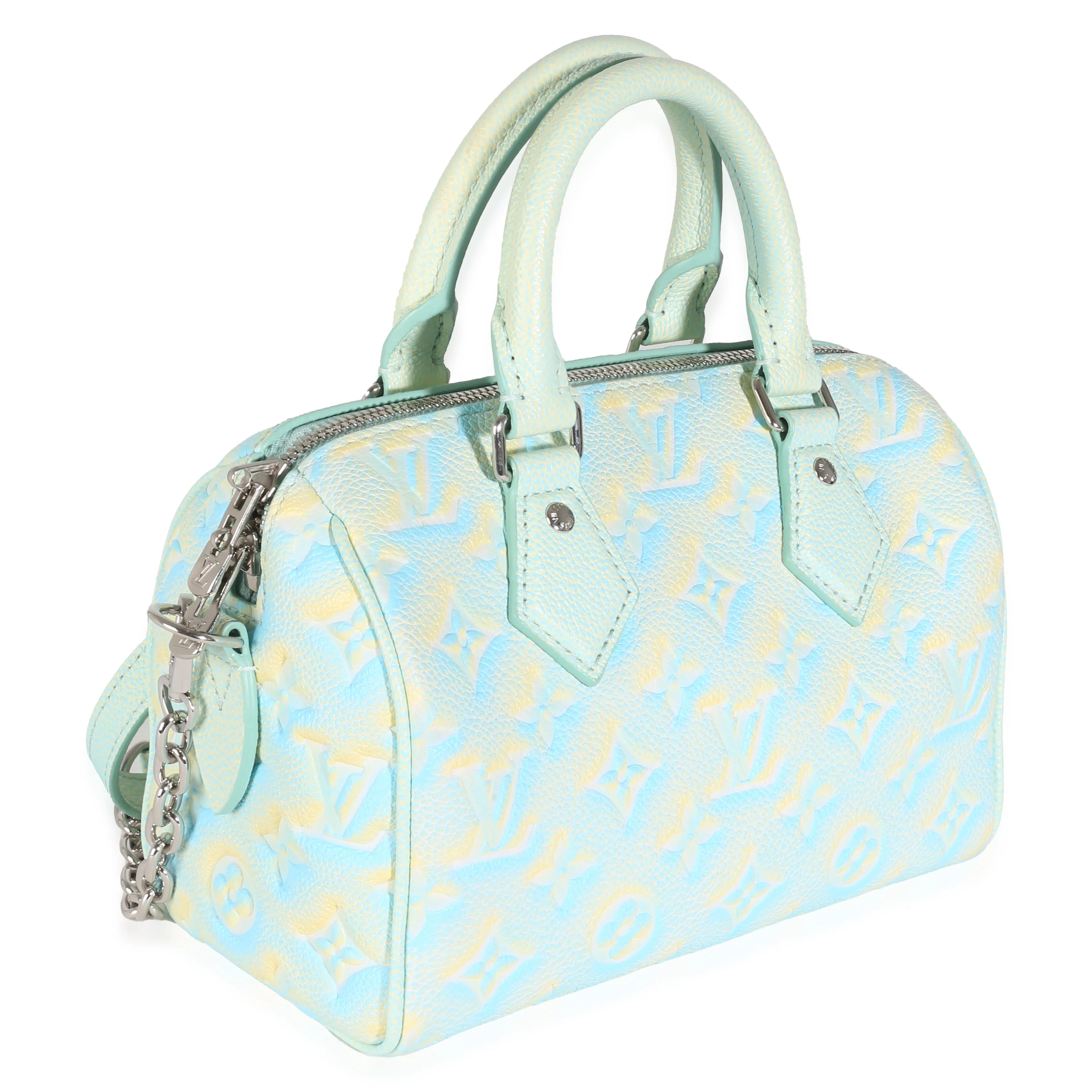 Water Green Empreinte Monogram Summer Stardust Speedy 20 - Image 3