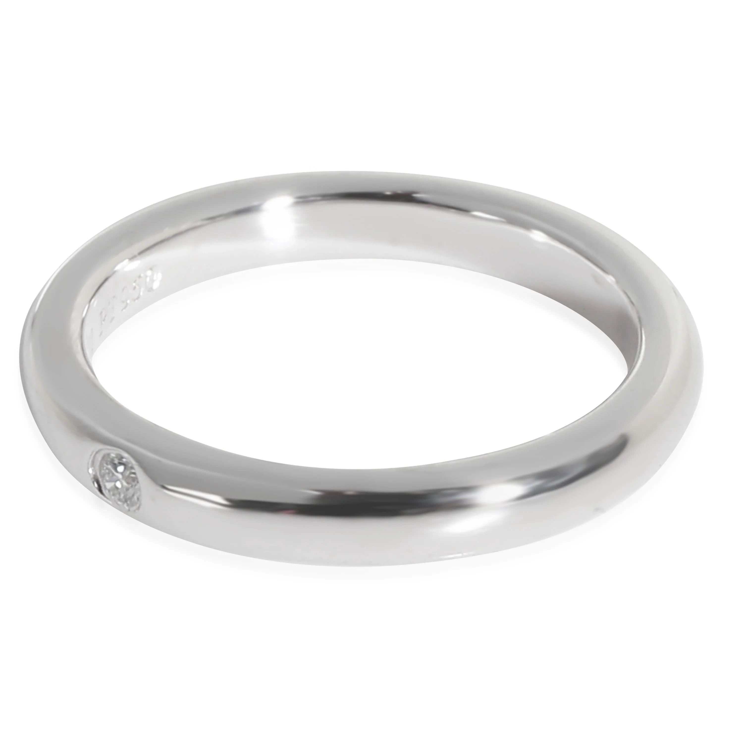 Elsa Peretti Diamond Band in Platinum 0.02 CTW - Image 2