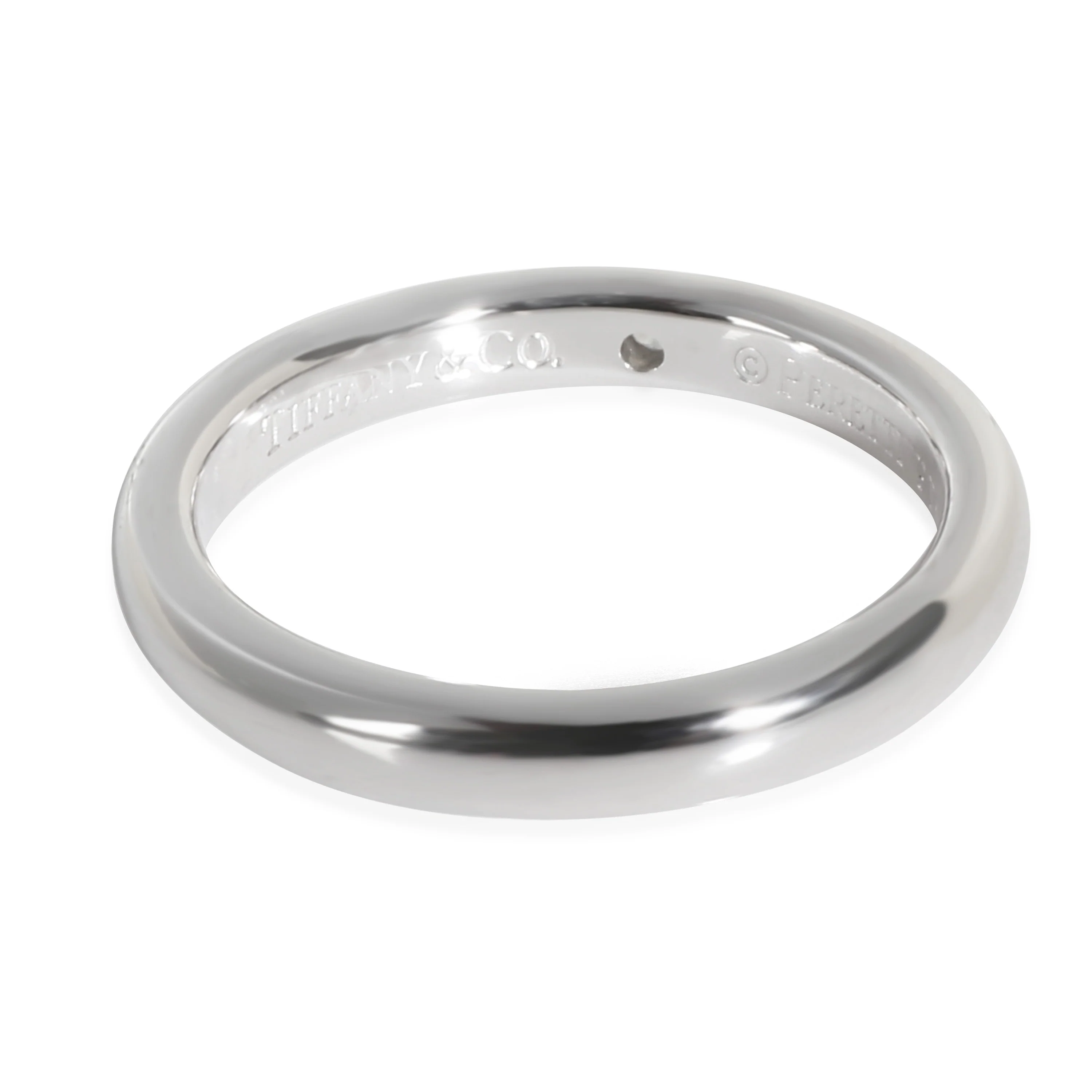 Elsa Peretti Diamond Band in Platinum 0.02 CTW - Image 4