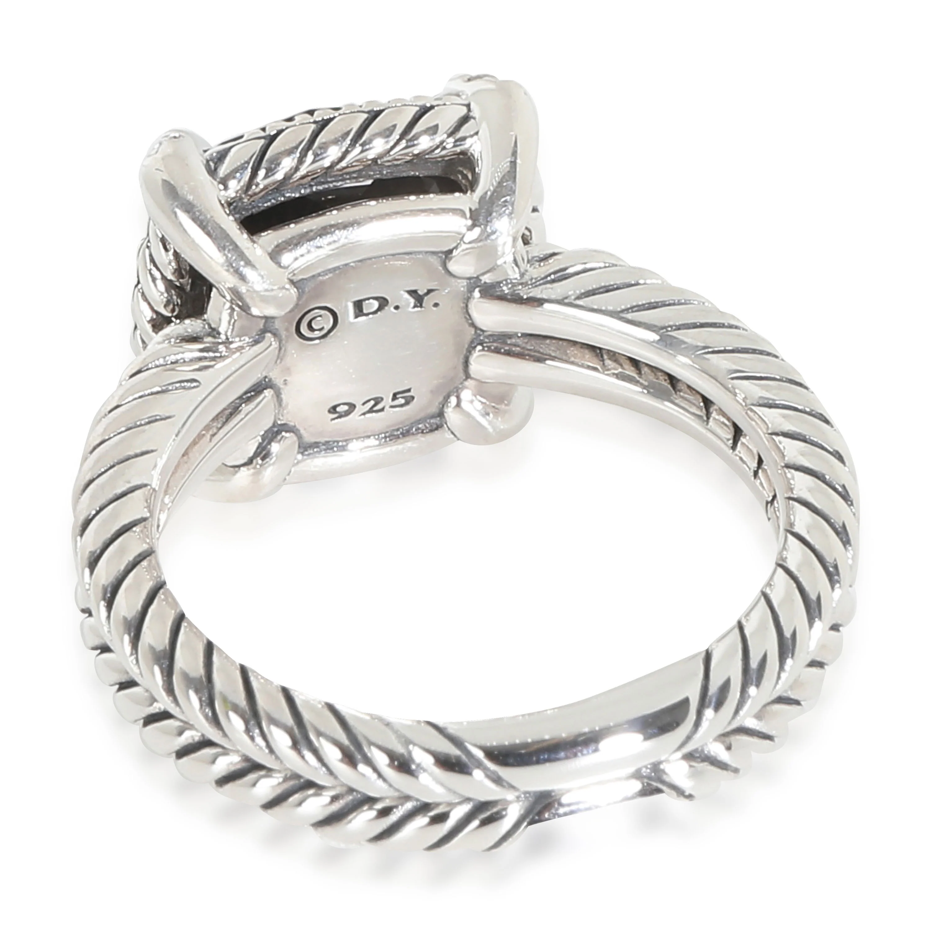 Chatelaine Onyx Ring in Sterling Silver 0.14 CTW - Image 4