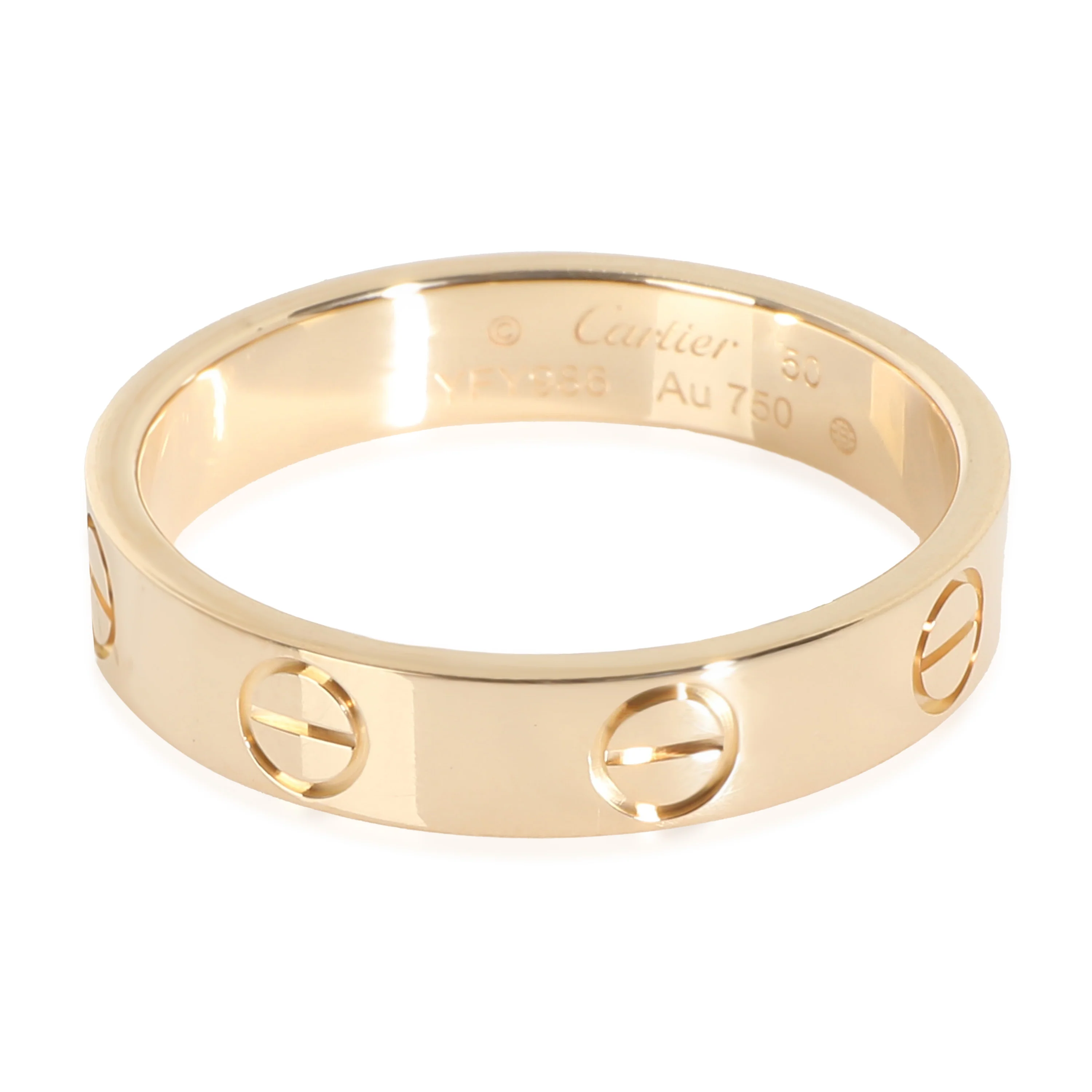 Love Wedding Band (Yellow Gold)