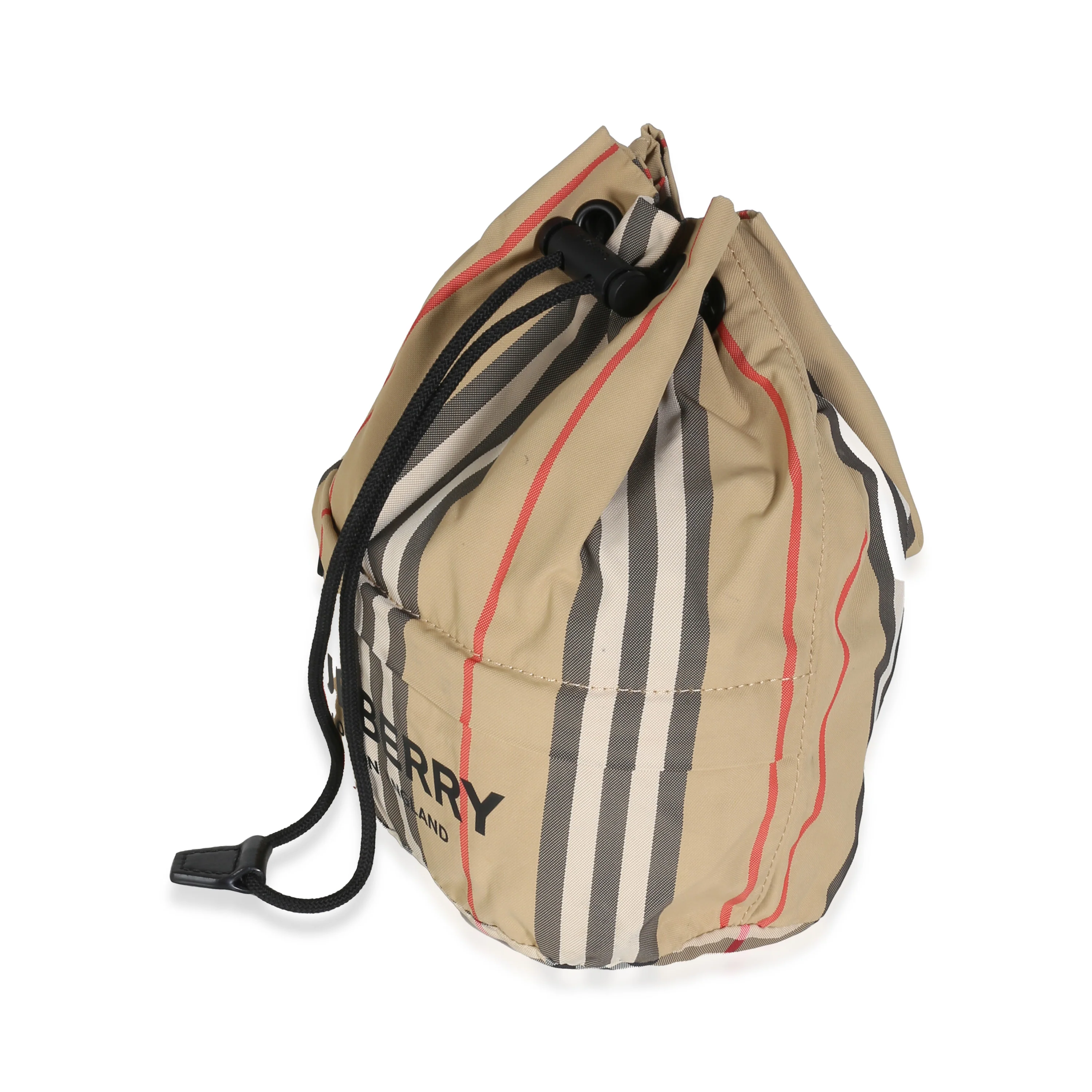 Archive Beige Econyl Icon Stripe Phoebe Pouch - Image 2