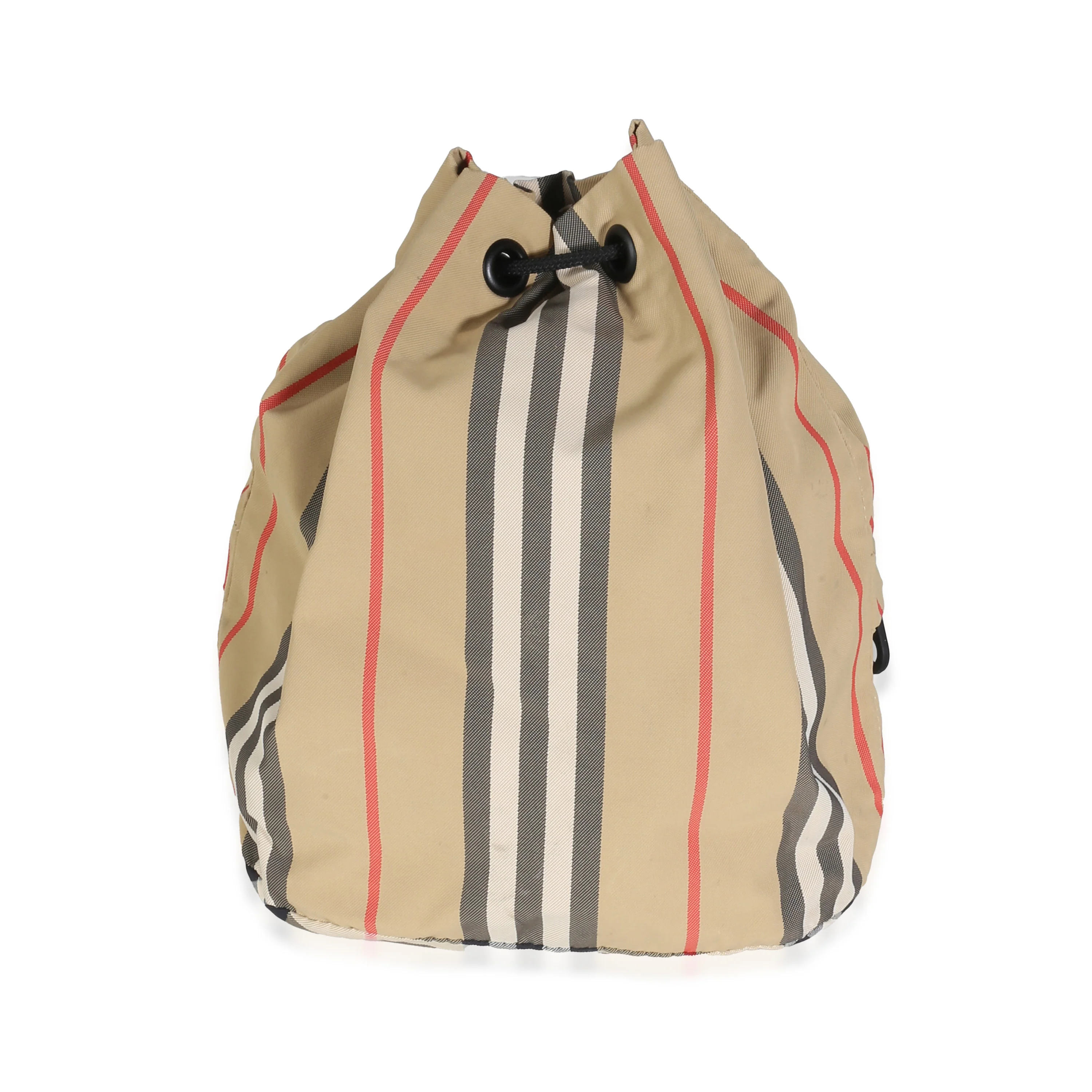 Archive Beige Econyl Icon Stripe Phoebe Pouch - Image 4