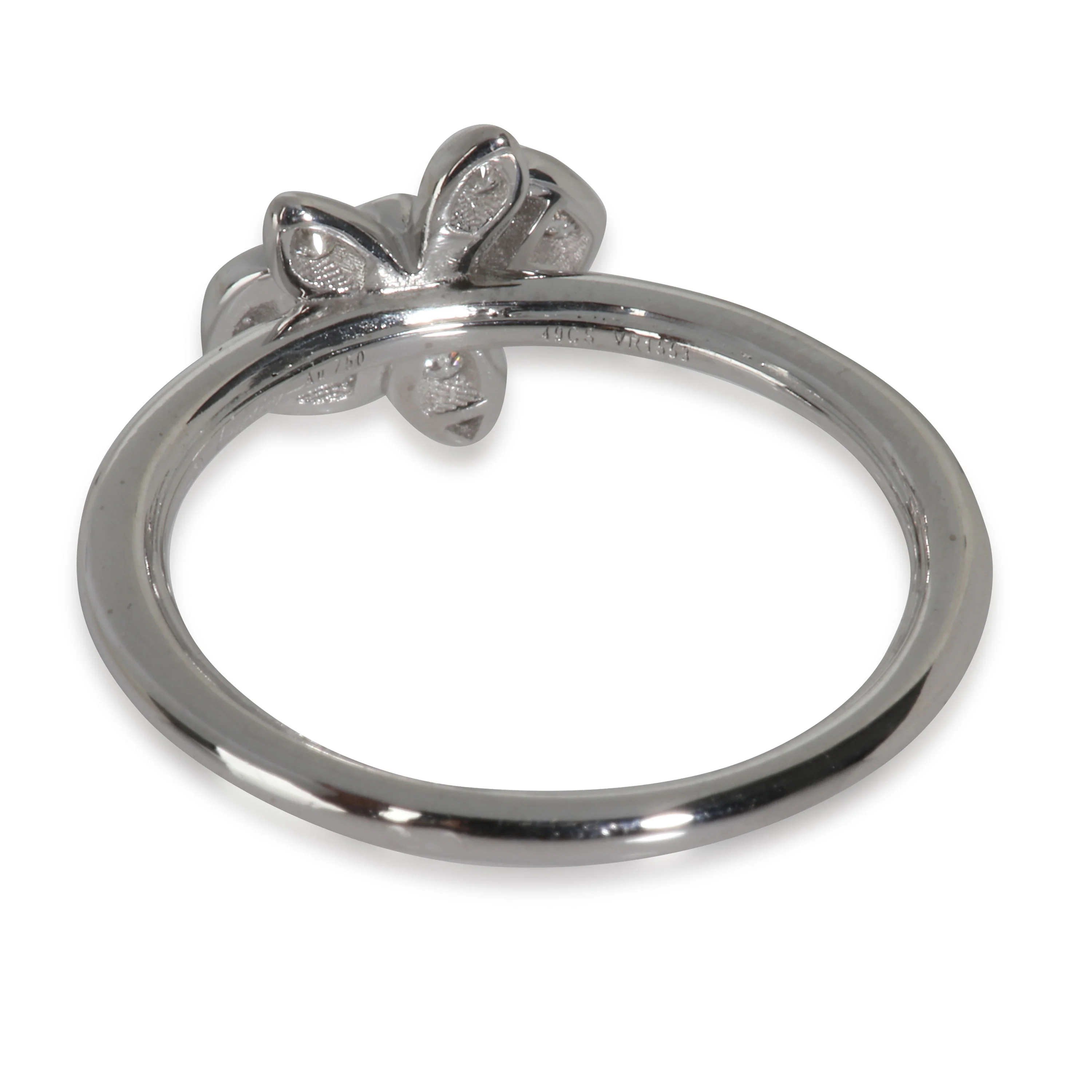 Caresse dOrchidées Ring in 18k White Gold 0.13 CTW - Image 5