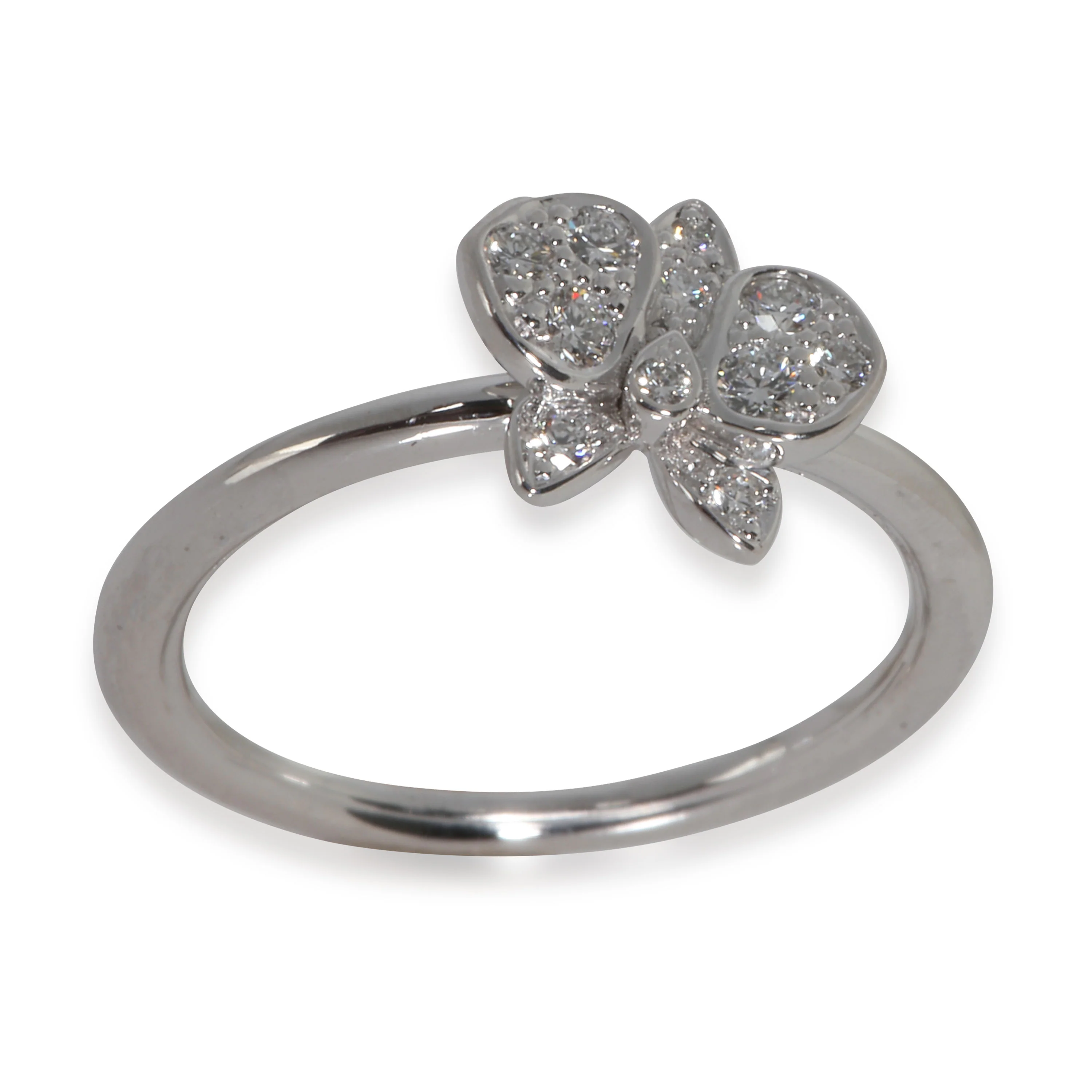 Caresse dOrchidées Ring in 18k White Gold 0.13 CTW - Image 6