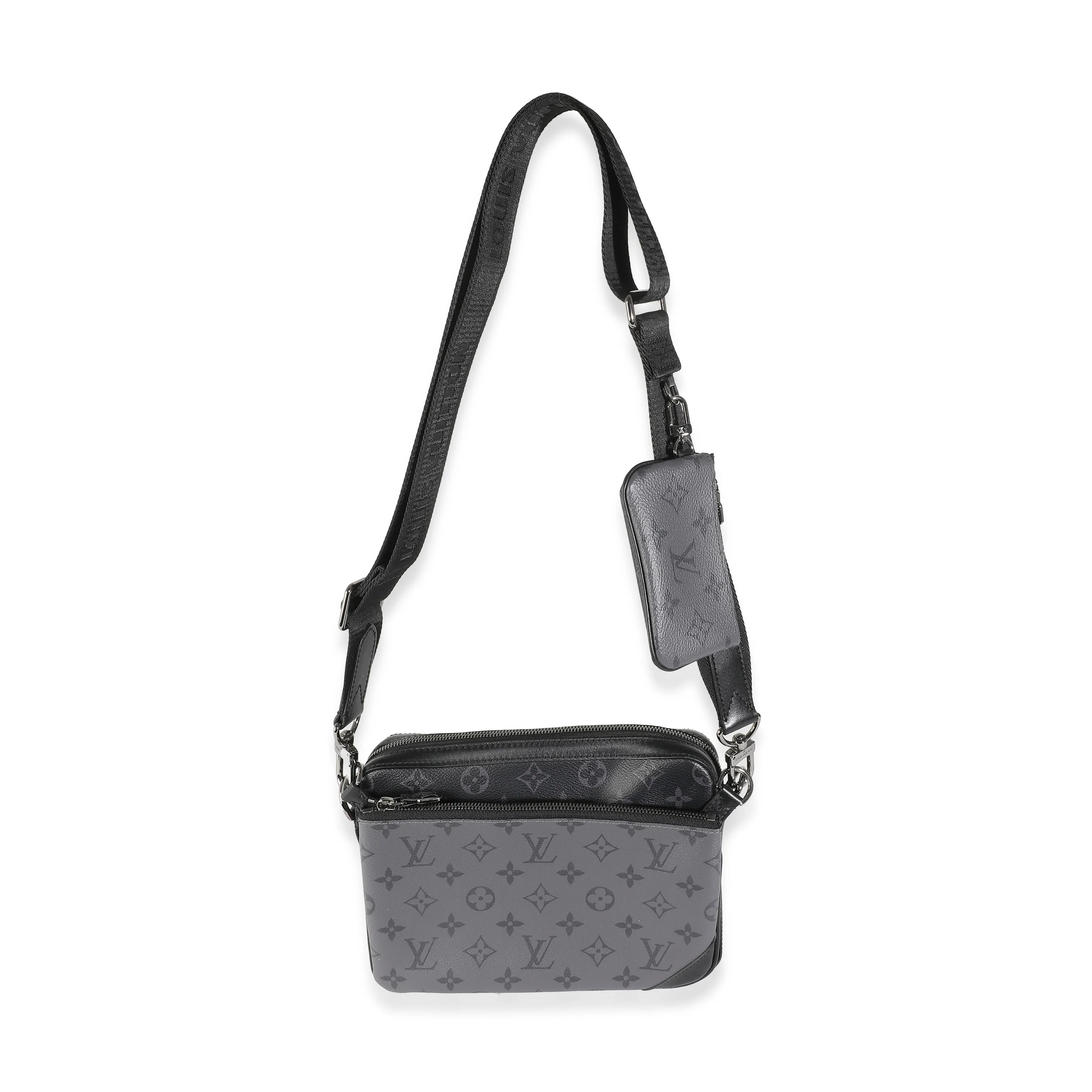 Reverse Monogram Eclipse Trio Messenger - Image 8