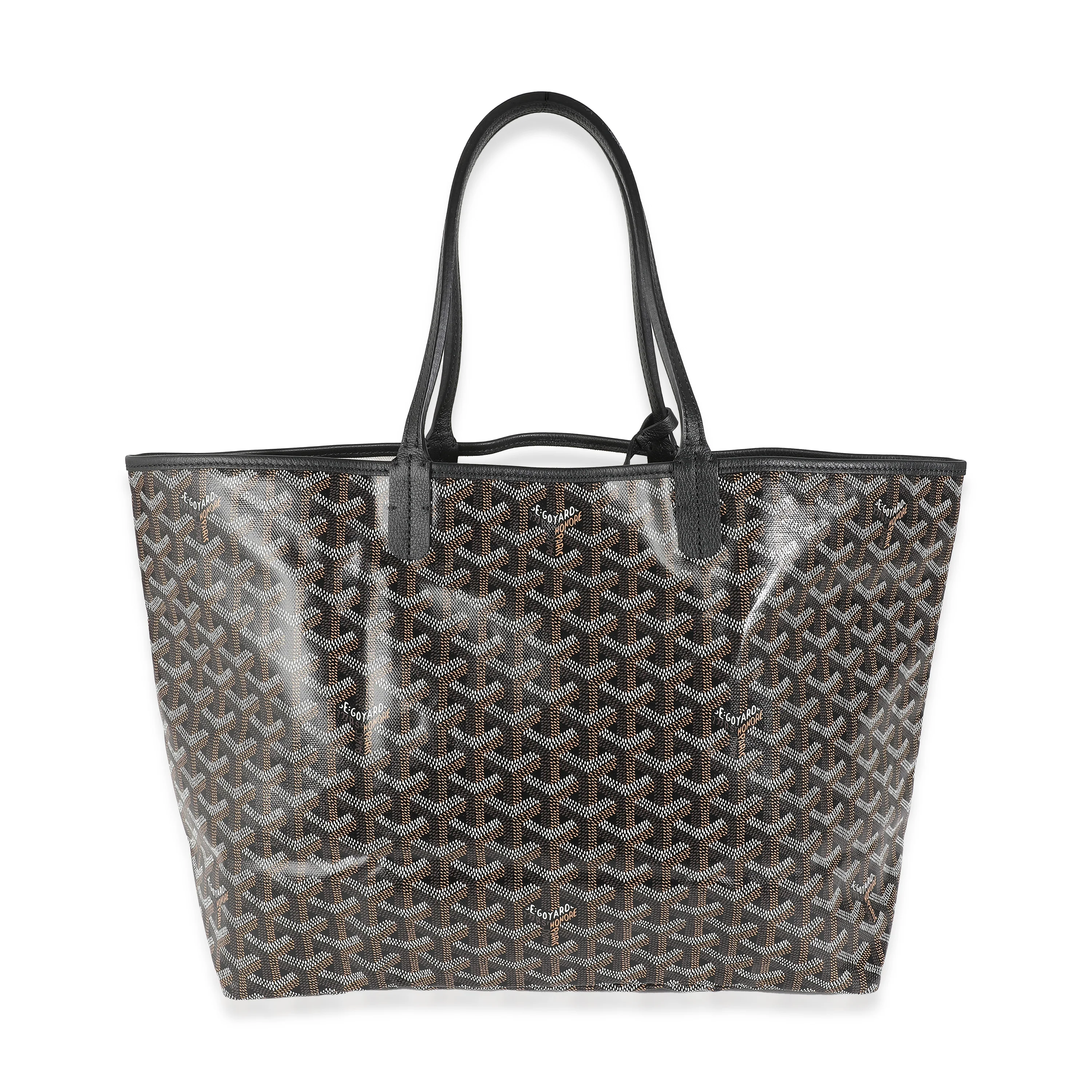 Black Goyardine Canvas Saint Louis PM - Image 4