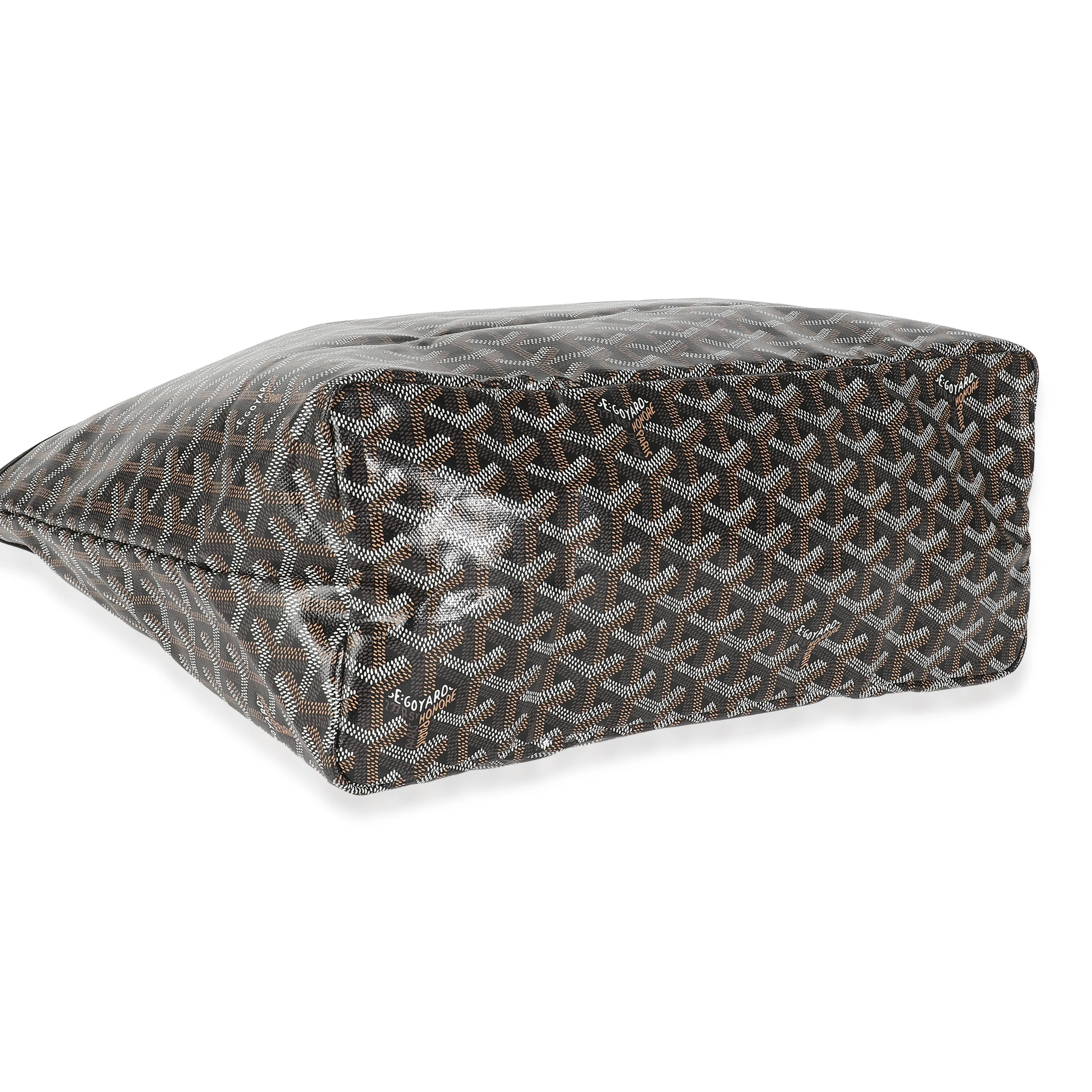 Black Goyardine Canvas Saint Louis PM - Image 6