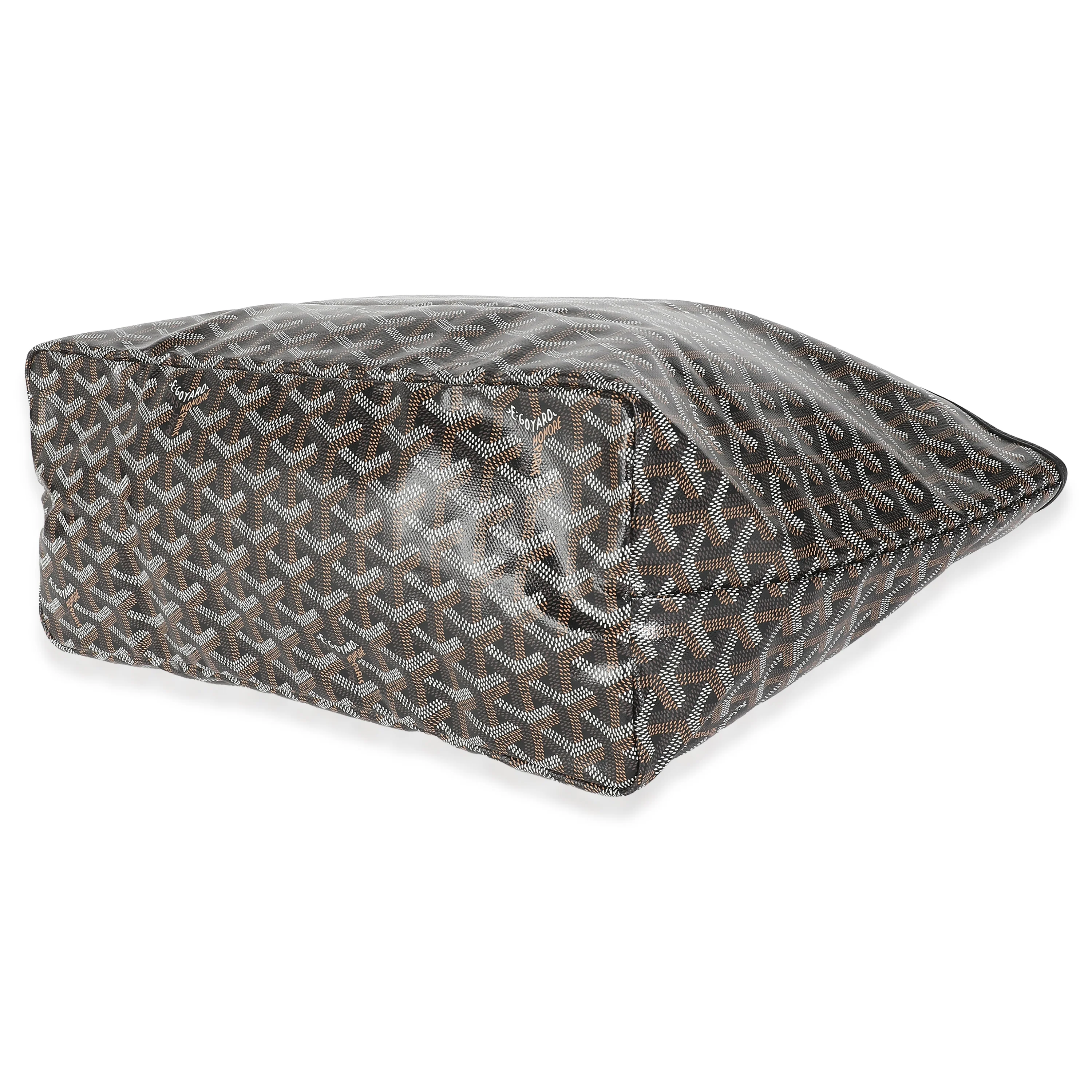 Black Goyardine Canvas Saint Louis PM - Image 7