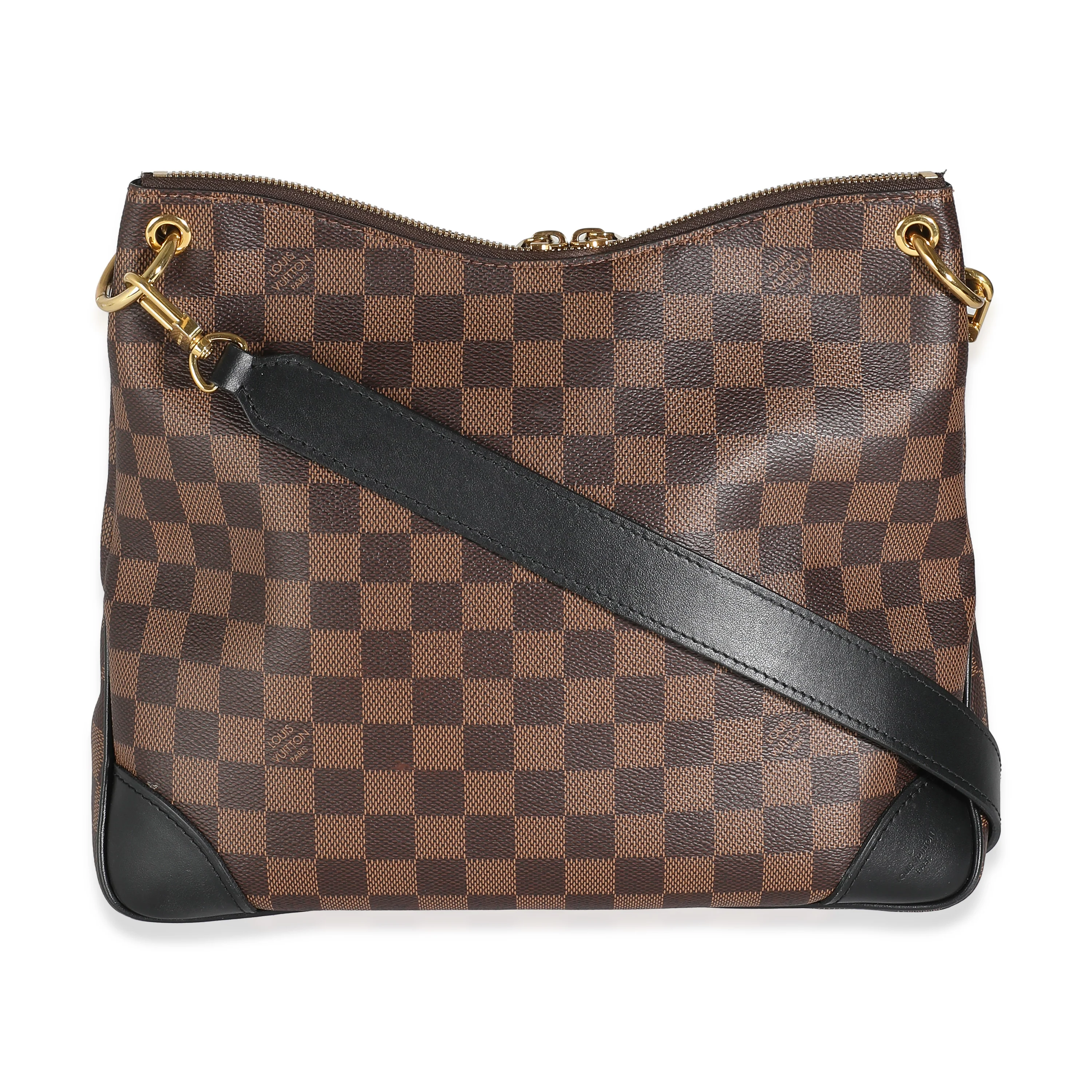 Black Damier Ebene Canvas Odeon PM - Image 4