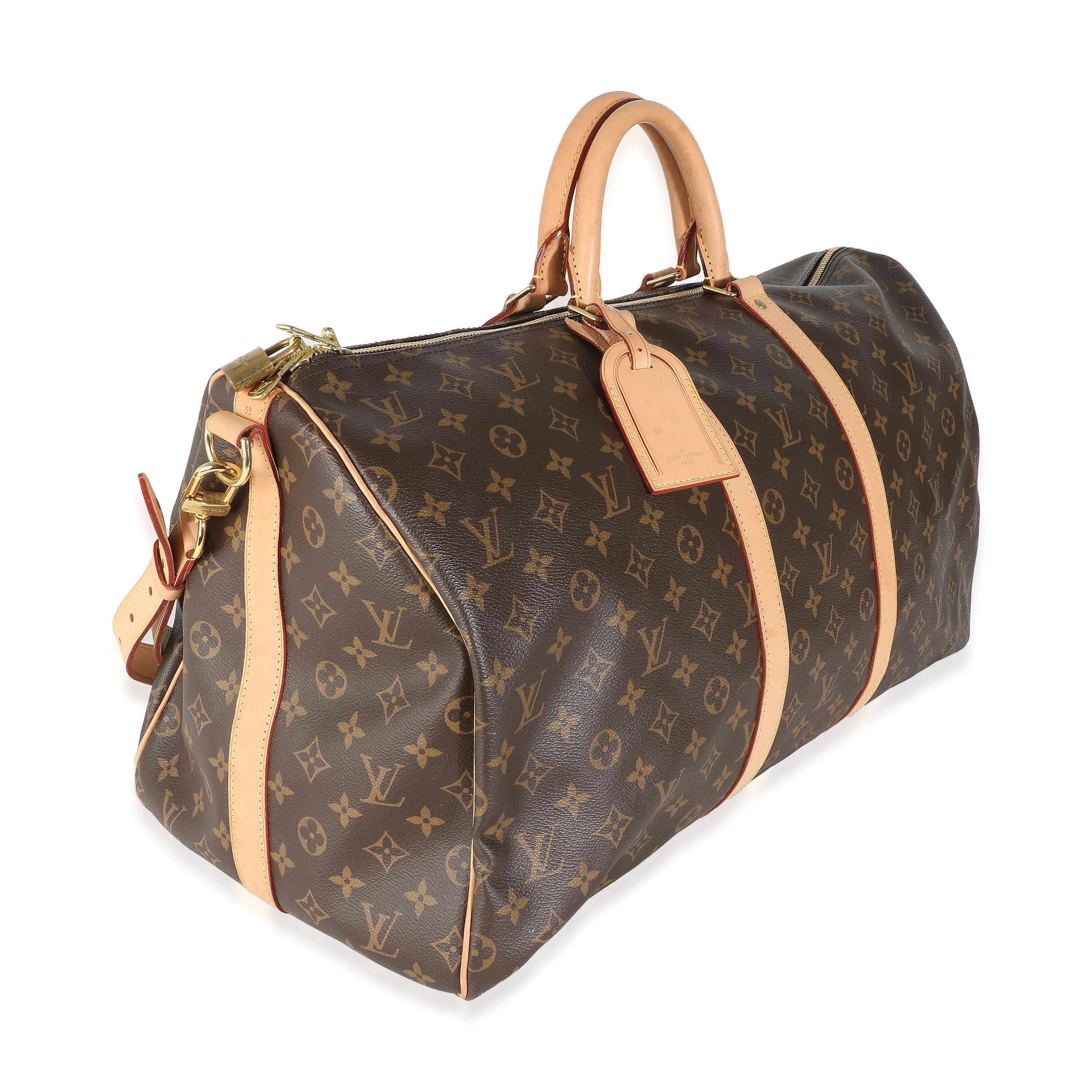 Monogram Canvas Keepall Bandouliere 55 - Image 3