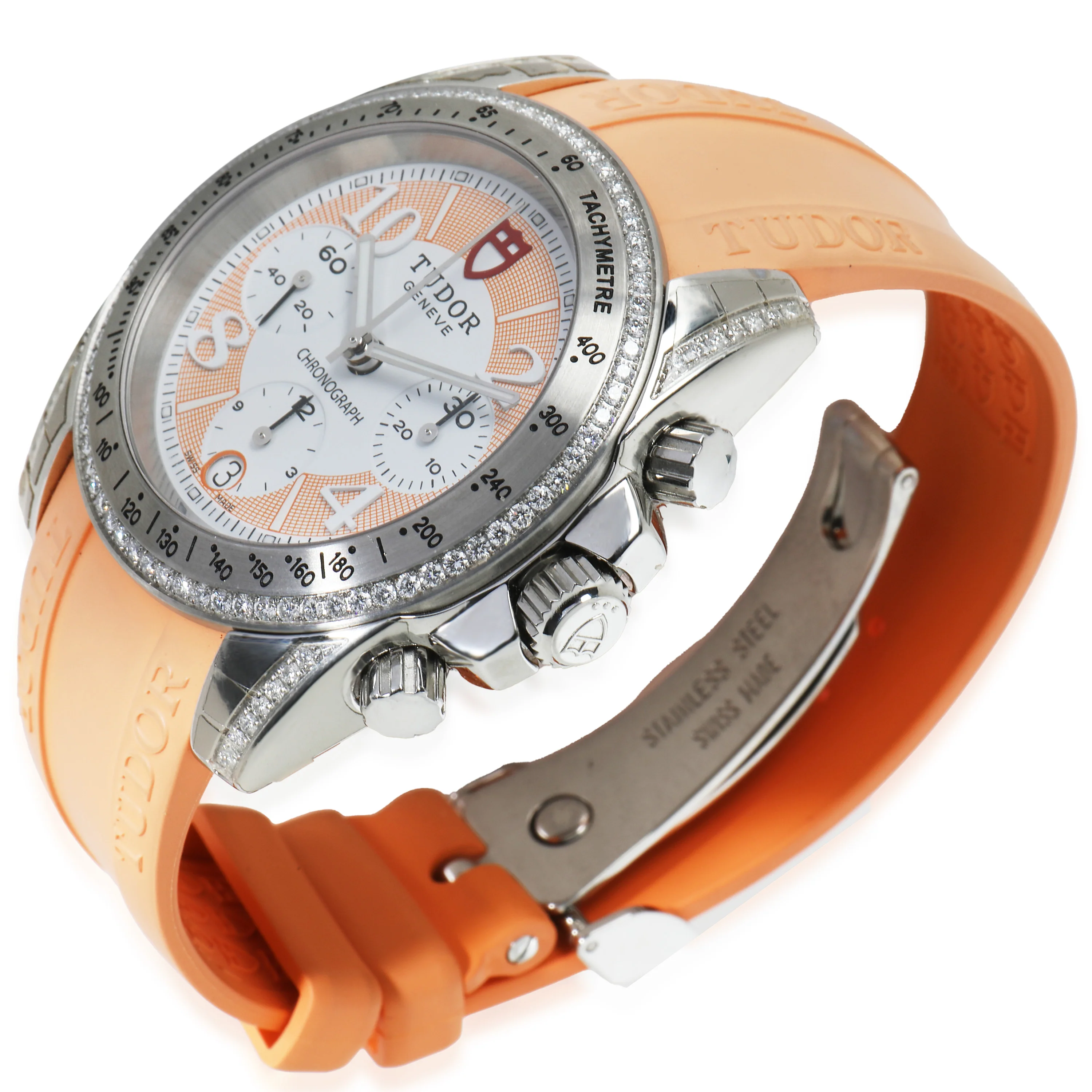 Gran Tour Chrono 20310 Unisex Watch in  Stainless Steel 0.5 CTW - Image 3