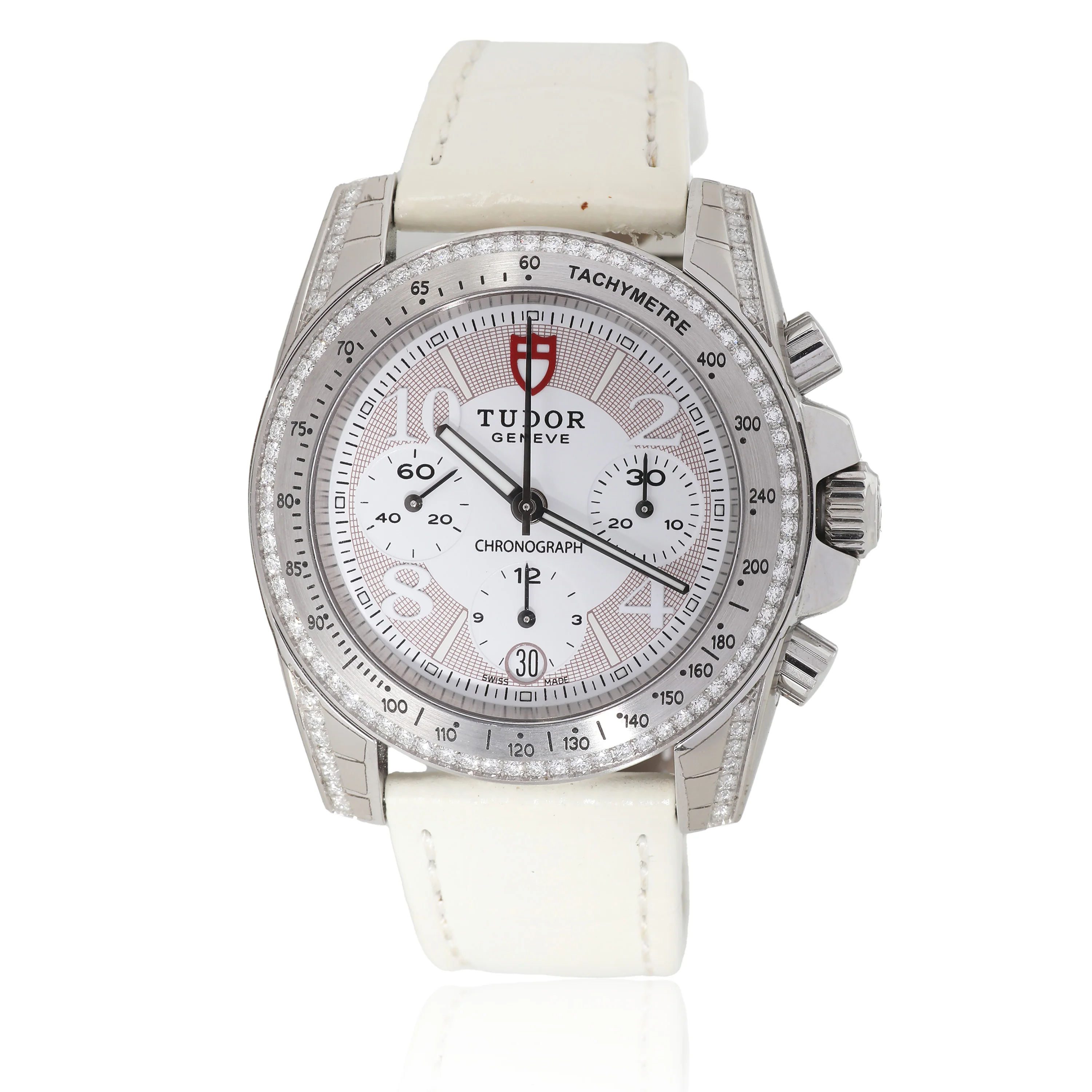 Grantour Chrono 20310 Unisex Watch in Stainless Steel 0.5 CTW
