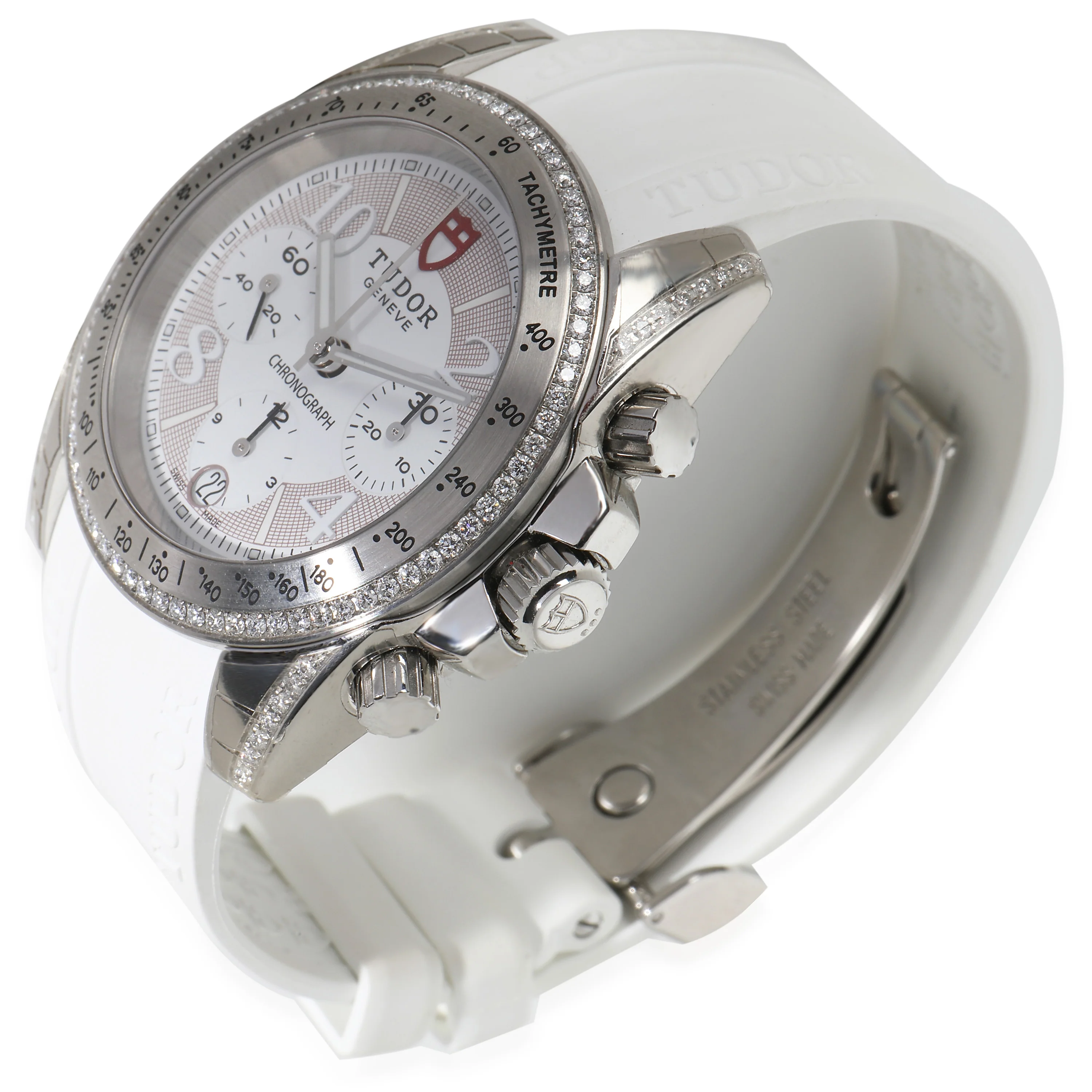 Grantour Chrono 20310 Unisex Watch in  Stainless Steel 0.5 CTW - Image 3
