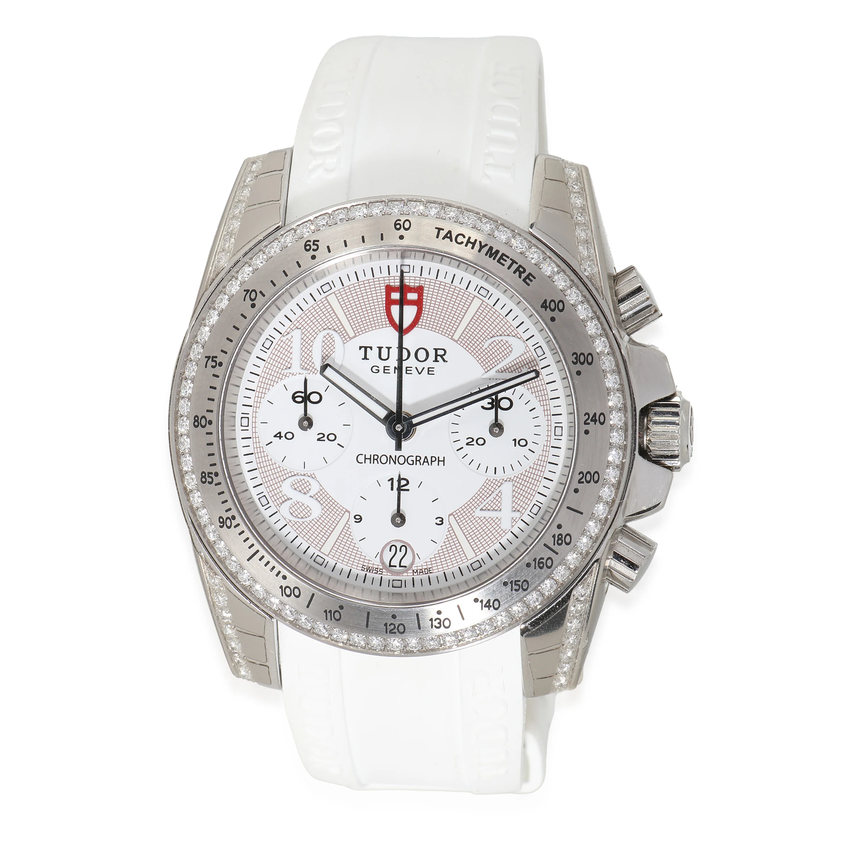 Grantour Chrono 20310 Unisex Watch in Stainless Steel 0.5 CTW
