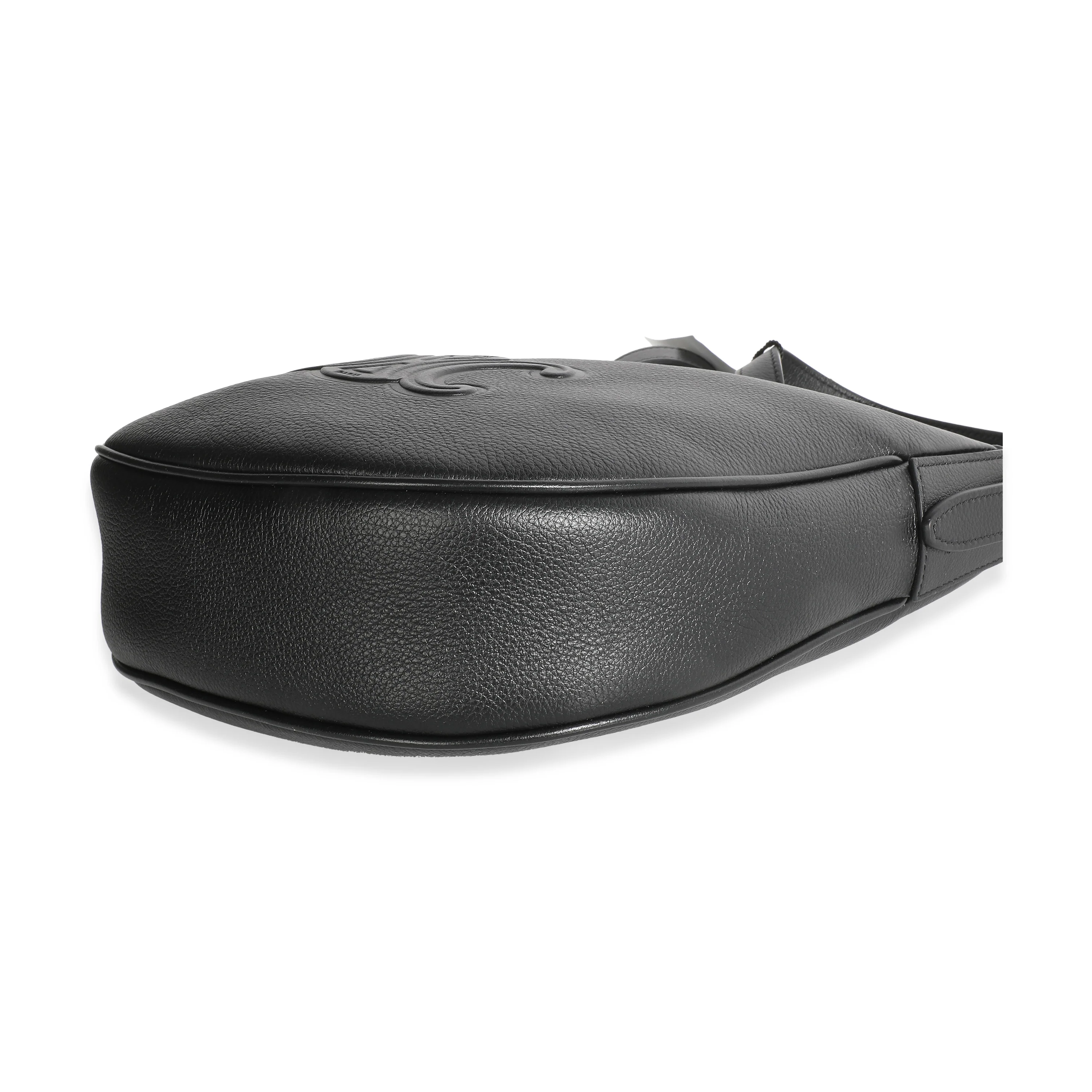 Black Supple Calfskin Triomphe Small Heloise - Image 7